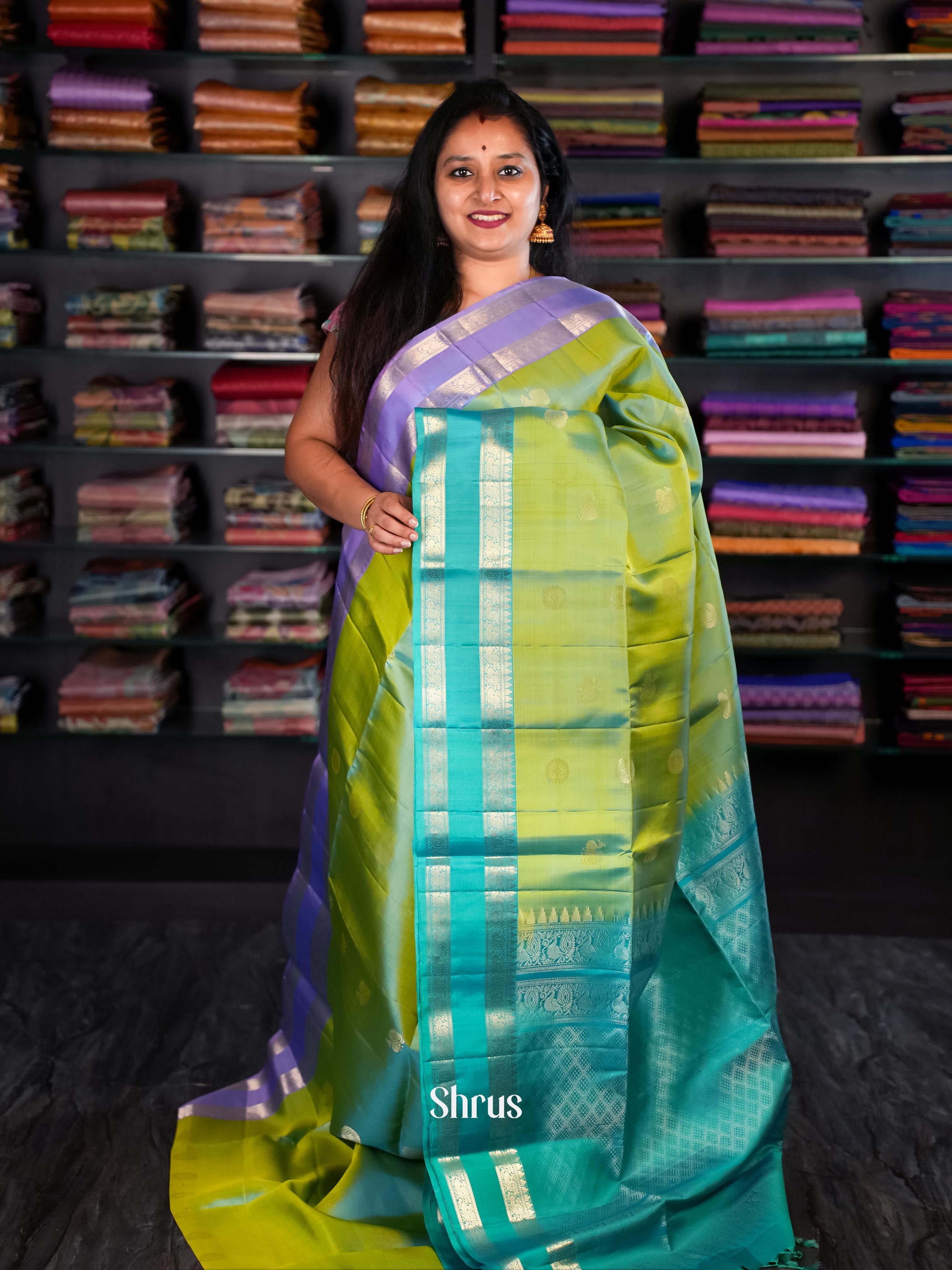 CIS13500- Soft Silk Saree - Shop on Shrus.com