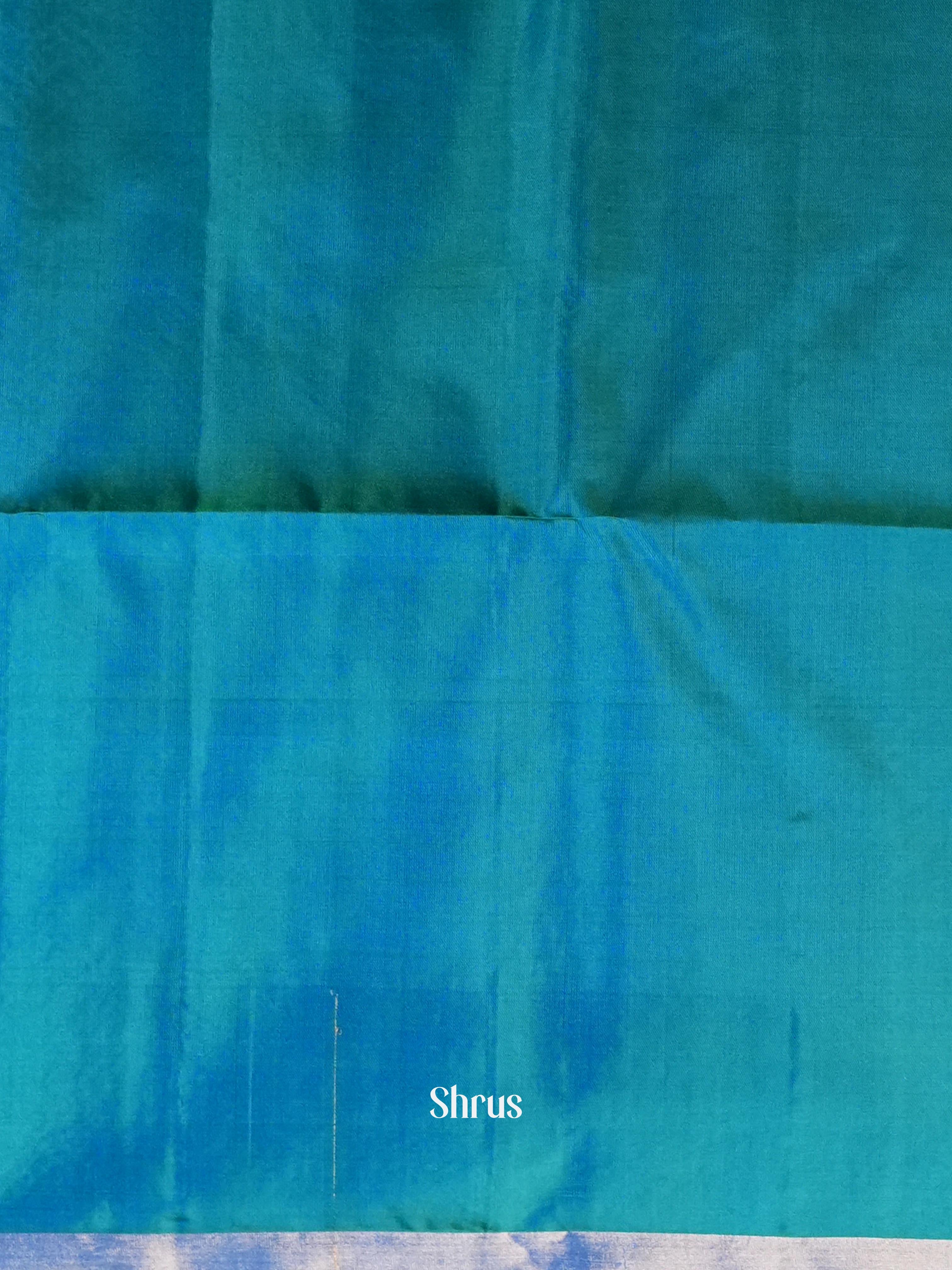 Green(Single Tone)- Soft Silk Saree - Shop on Shrus.com
