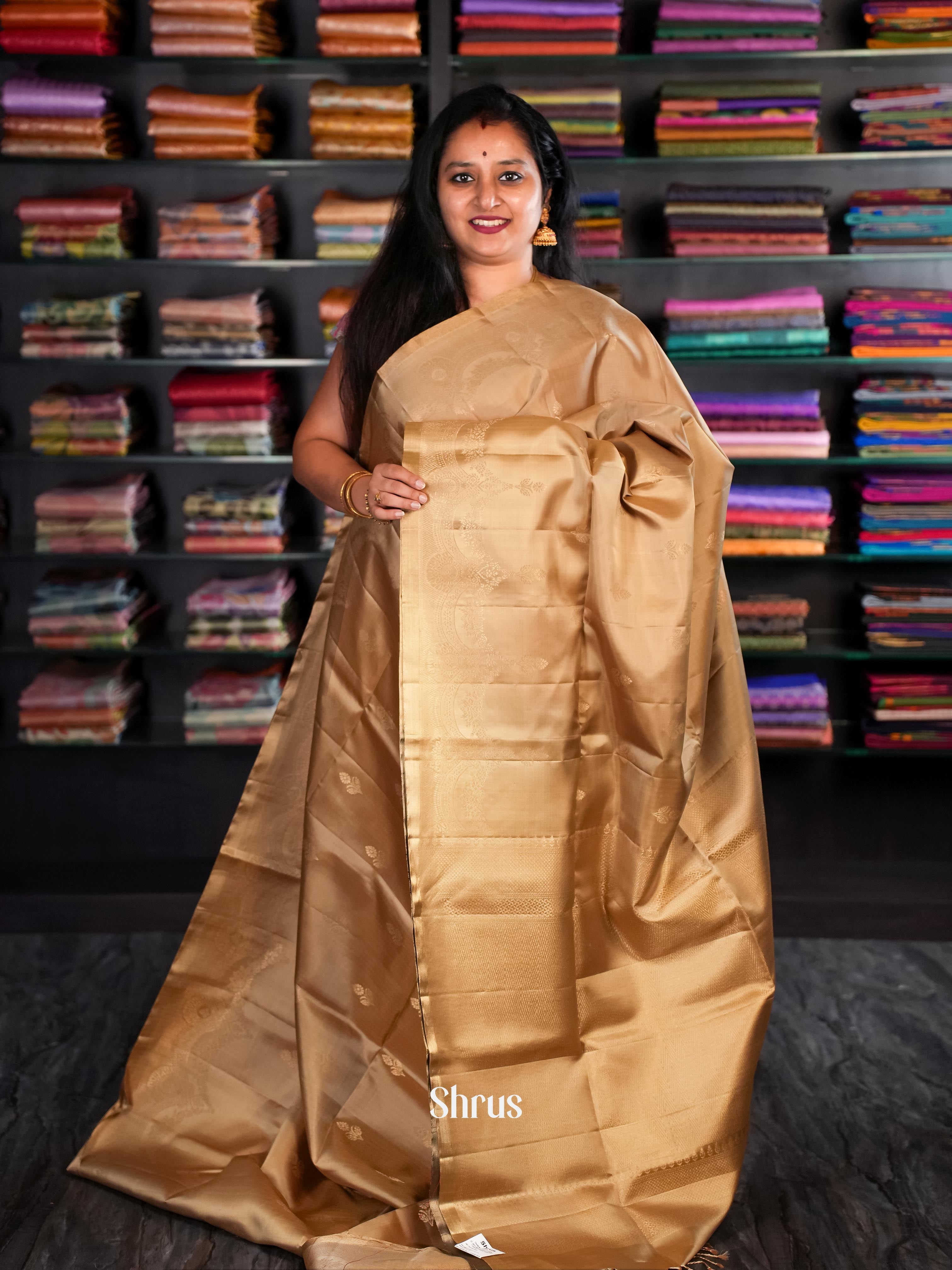 CIS13503- Soft Silk Saree - Shop on Shrus.com