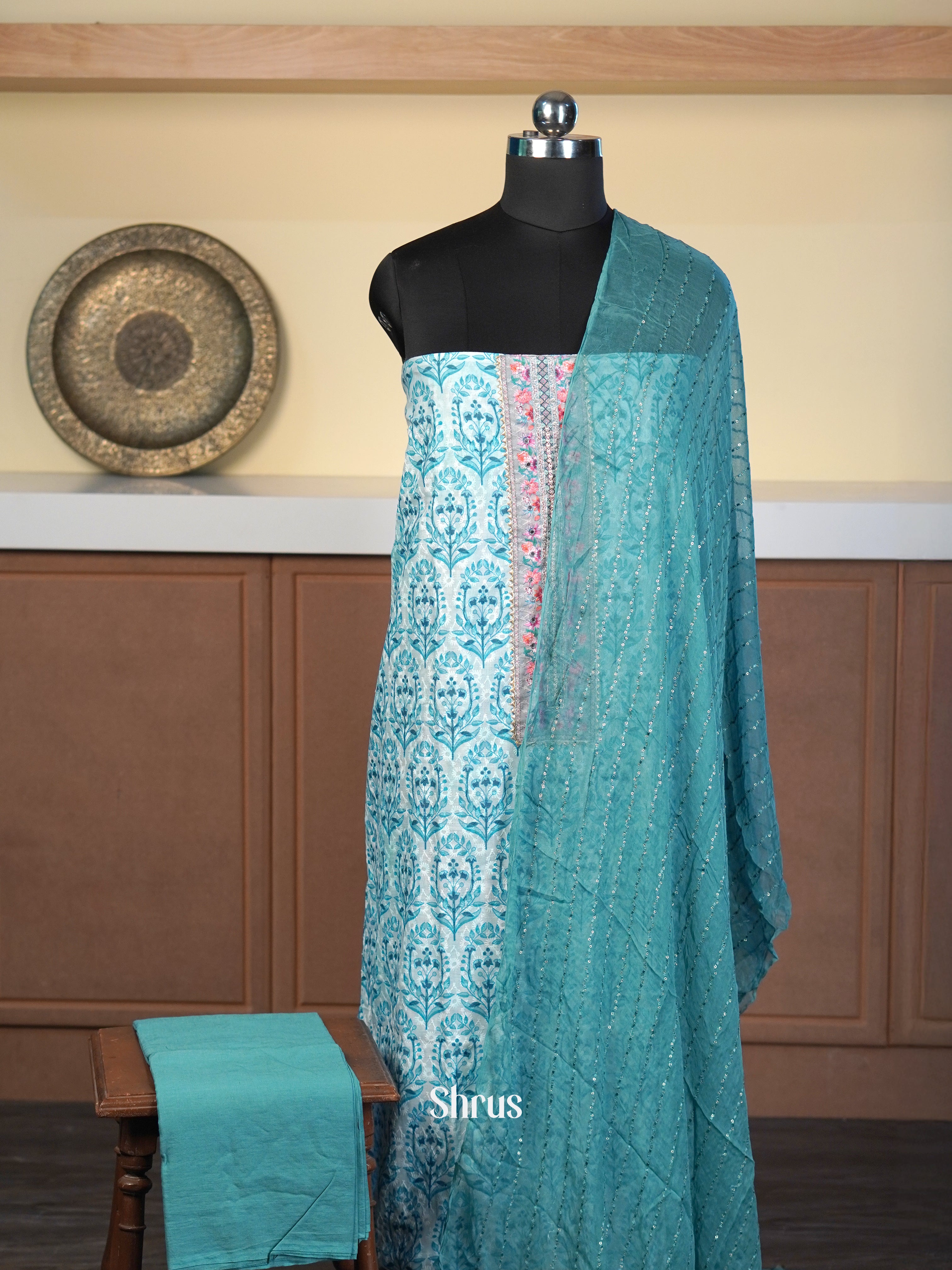 CIS13522 - Cotton salwar - Shop on Shrus.com
