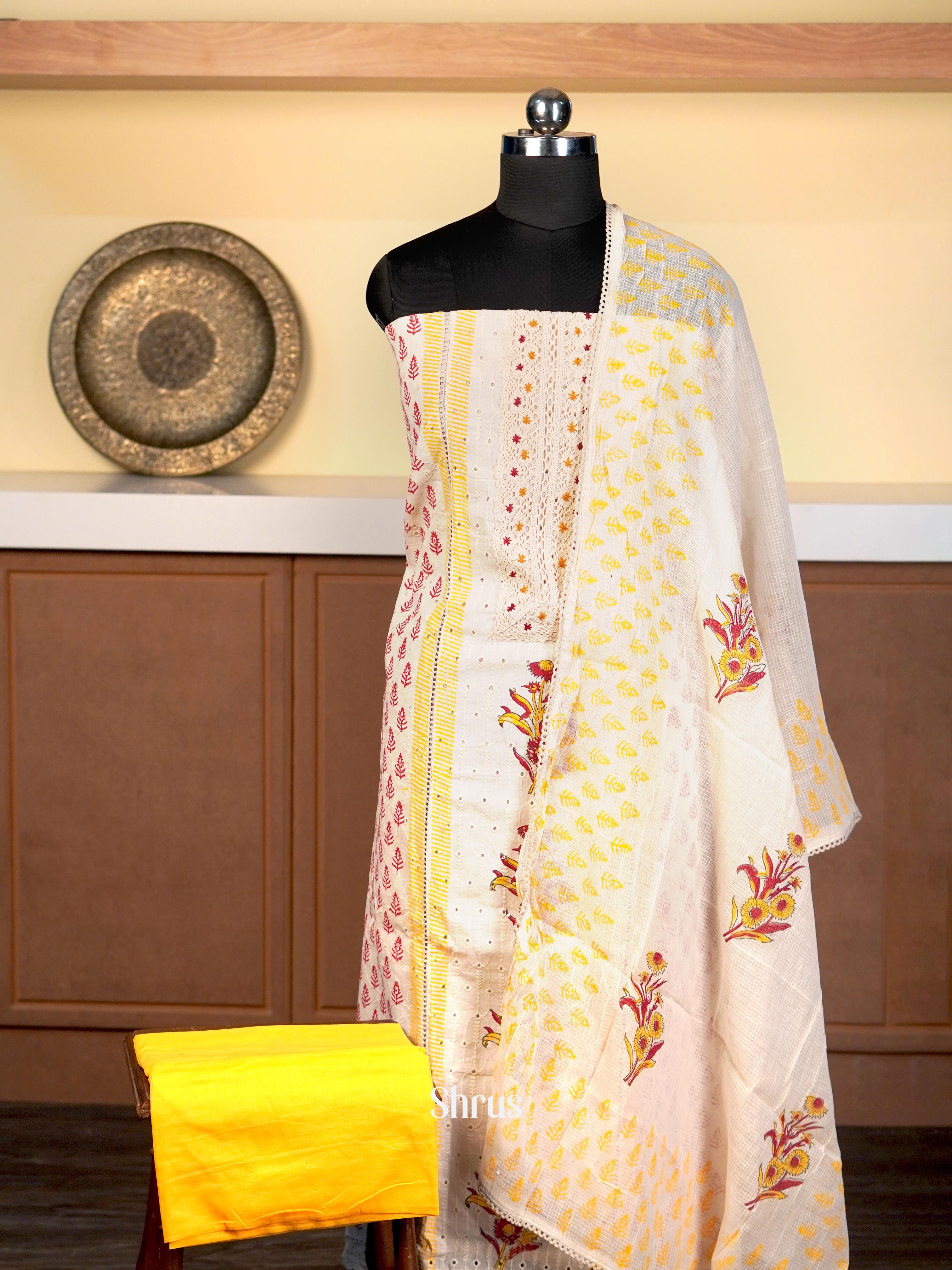 CIS13524 - Cotton salwar - Shop on Shrus.com