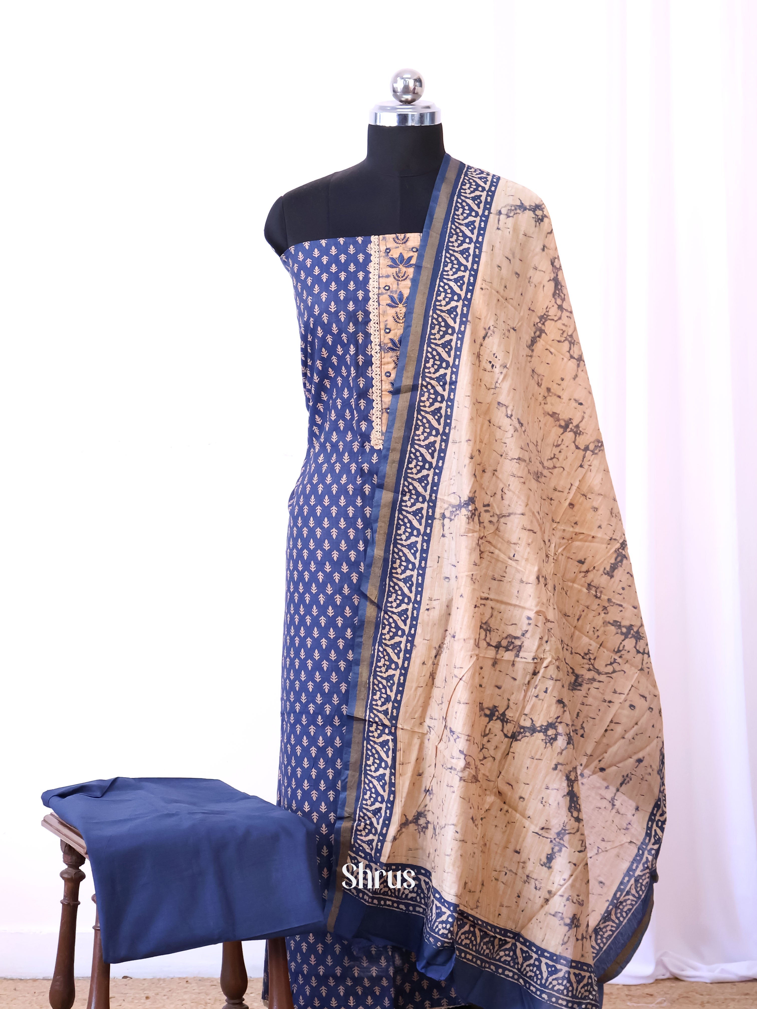 CIS13530 - Cotton salwar - Shop on Shrus.com