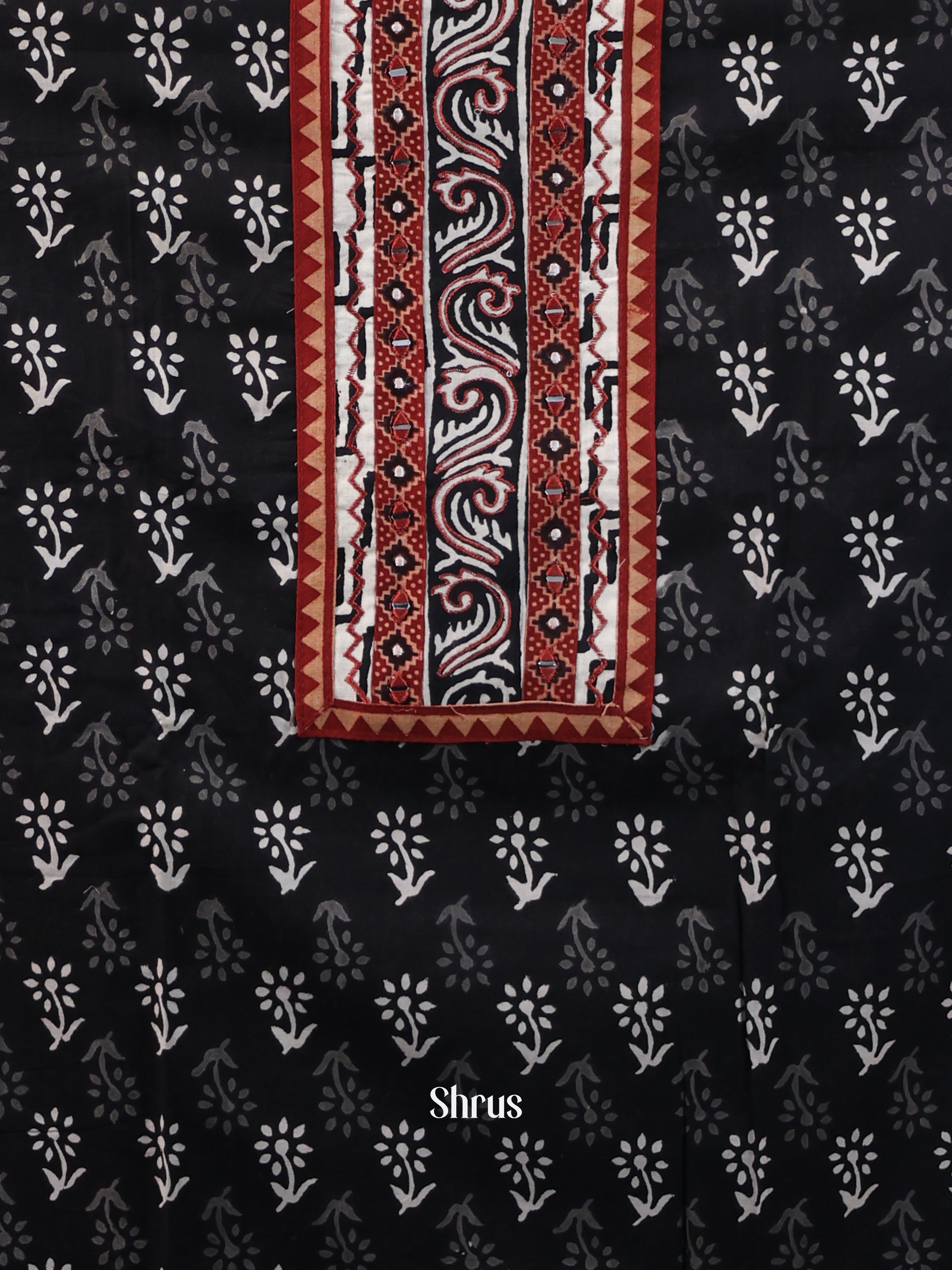 Black & White - Cotton salwar - Shop on Shrus.com