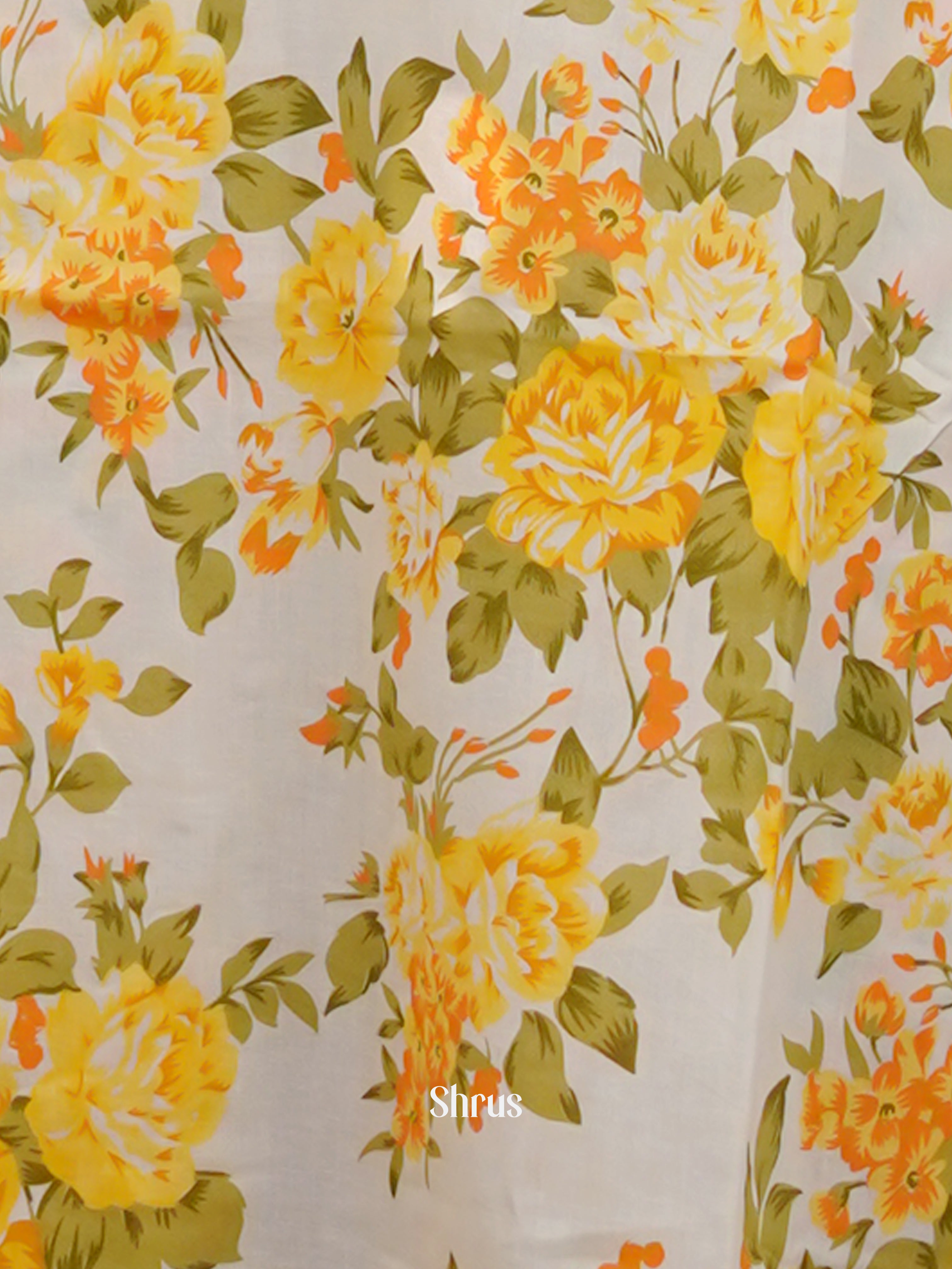 Cream & Yellow -3pc Readymade Suits - Shop on Shrus.com