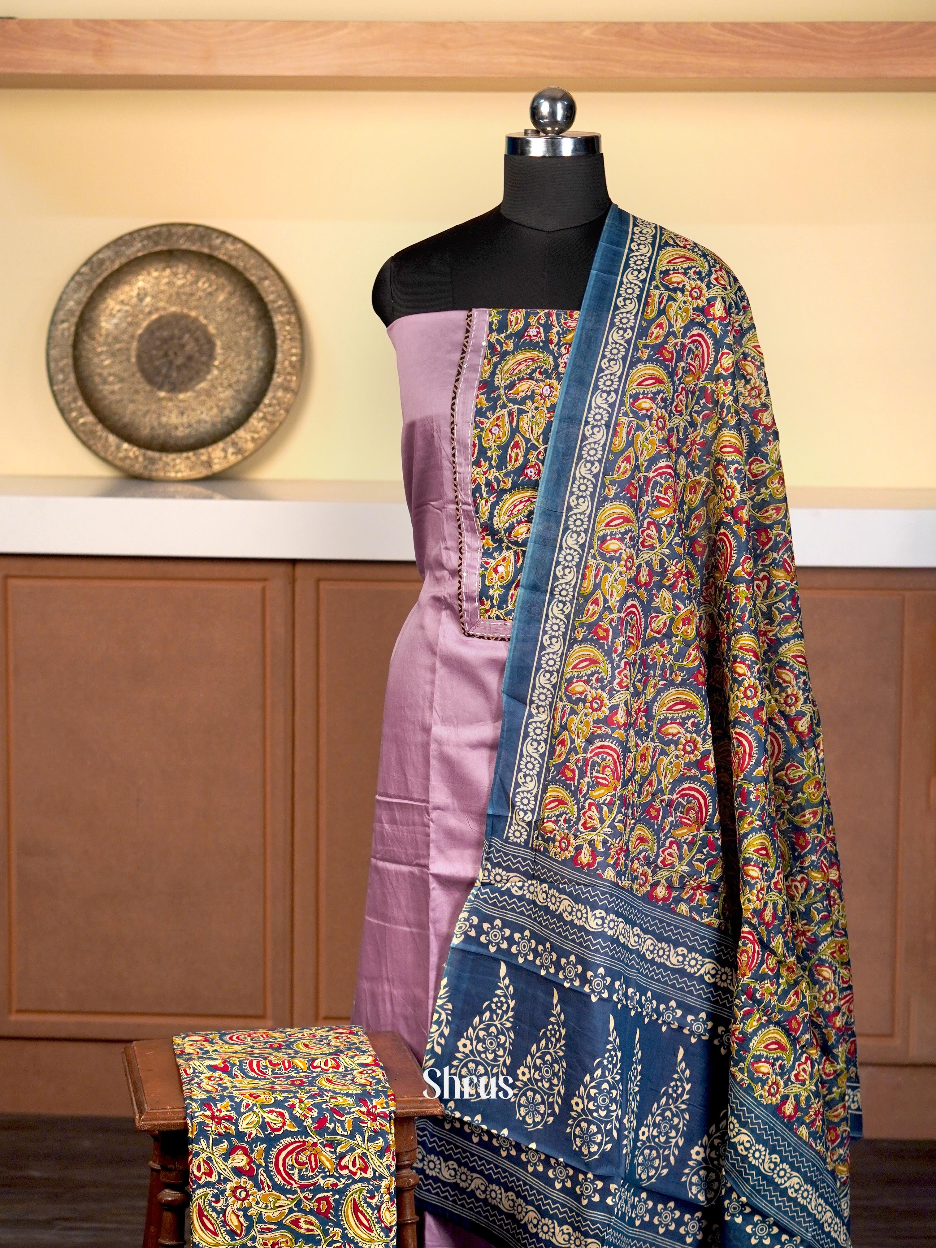 CIS14129 - Cotton salwar - Shop on Shrus.com