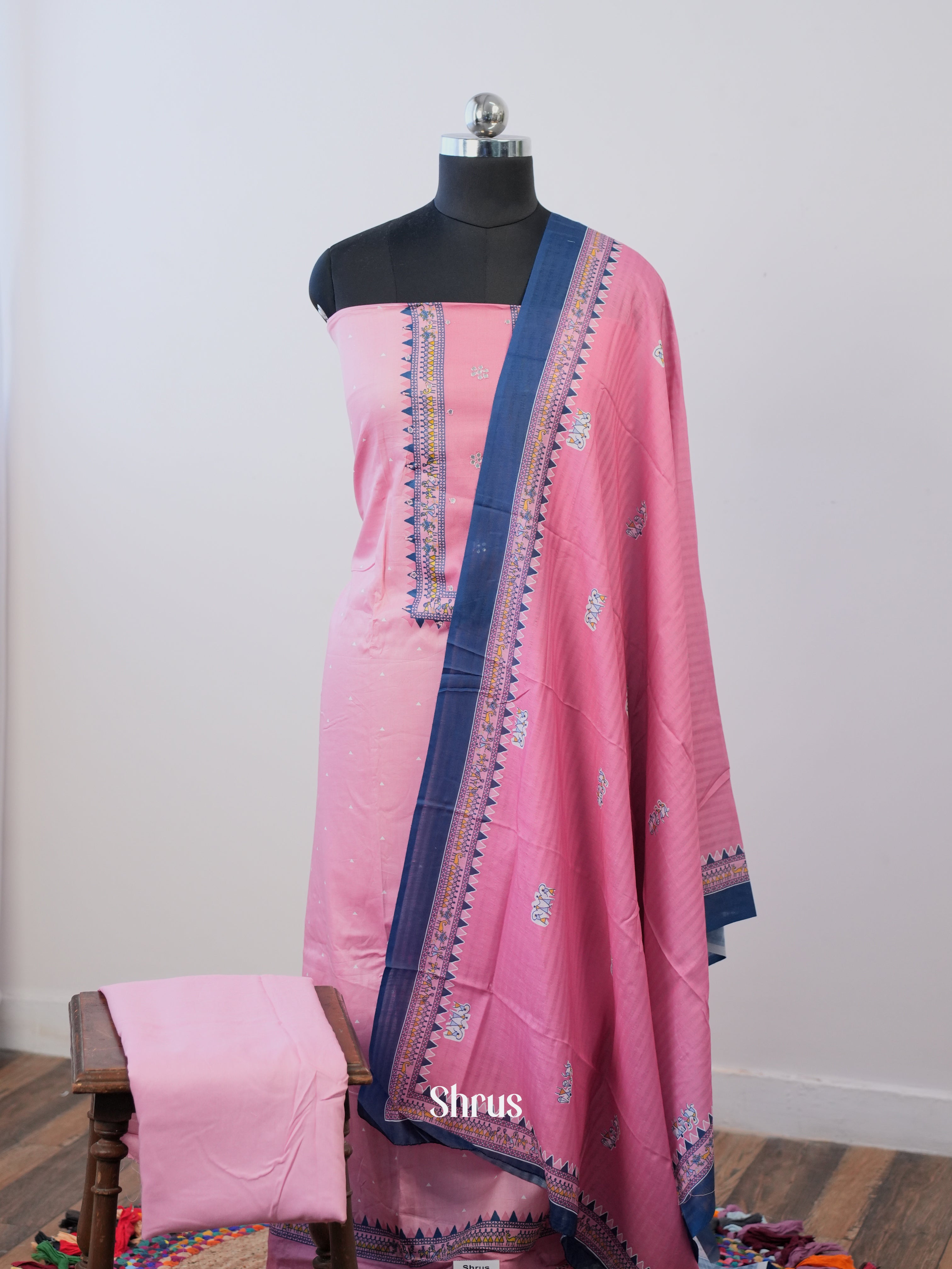 Lotus Pink - Cotton salwar - Shop on Shrus.com