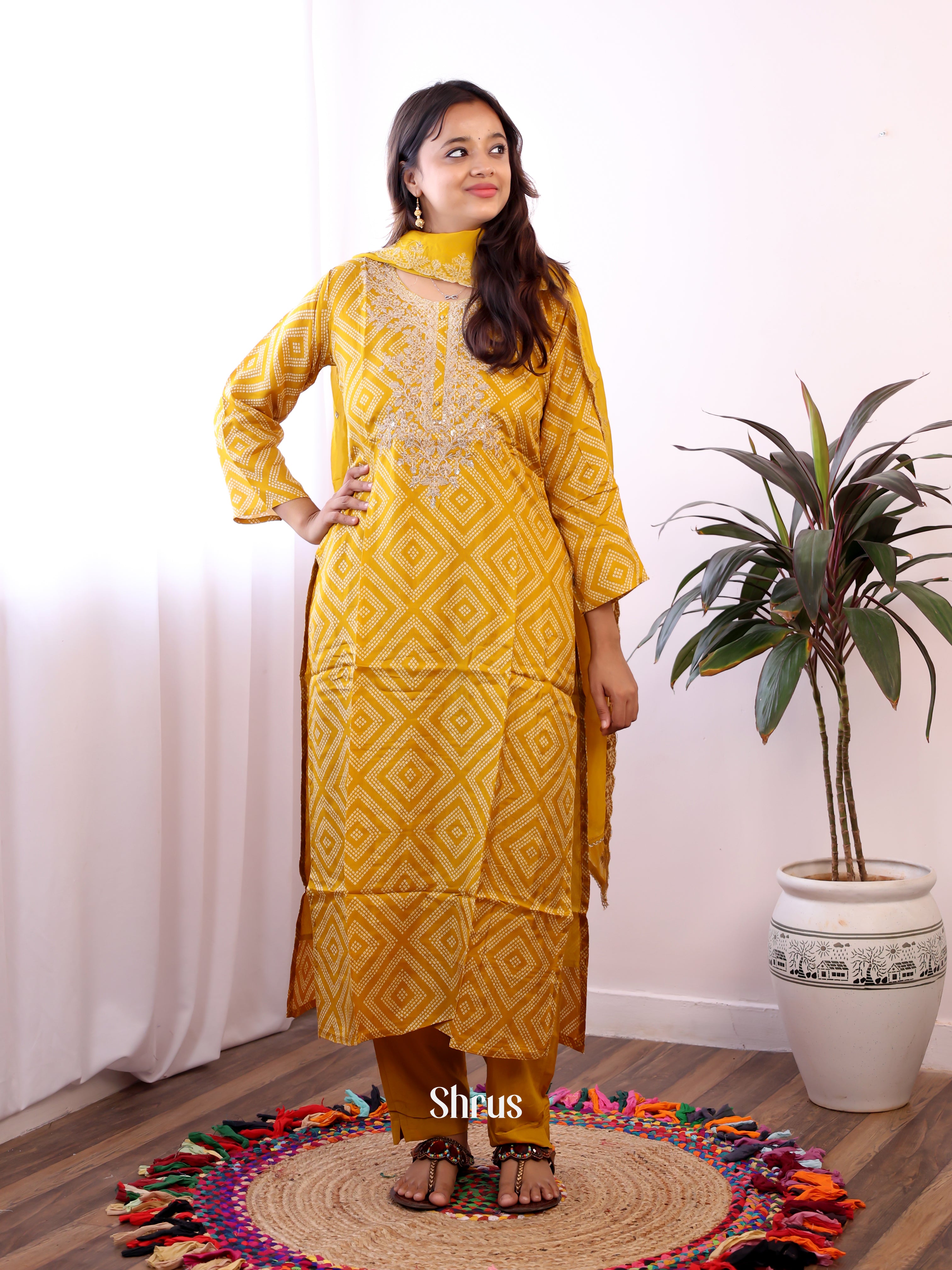 Mustard - Readymade Suits - Shop on Shrus.com