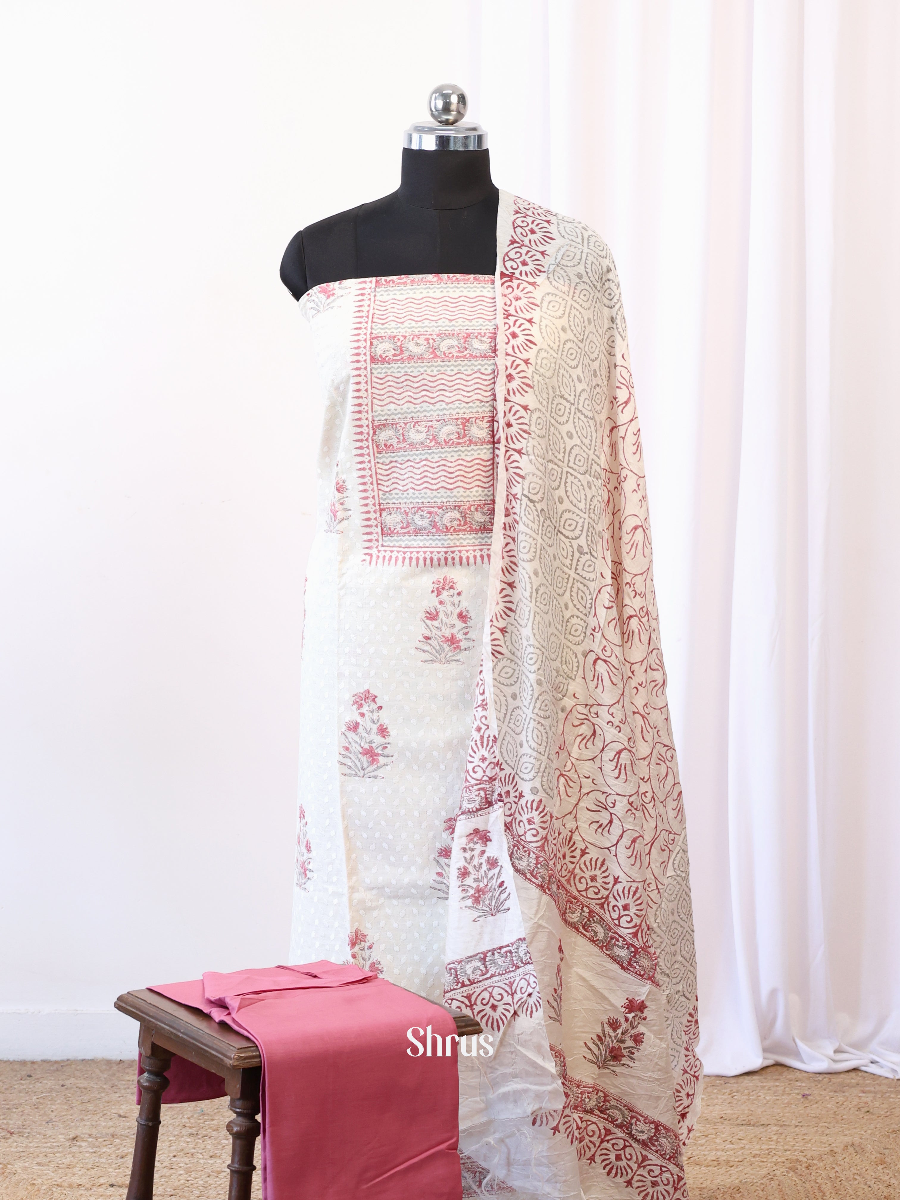 CIS14255 - Ajrakh Salwar - Shop on Shrus.com