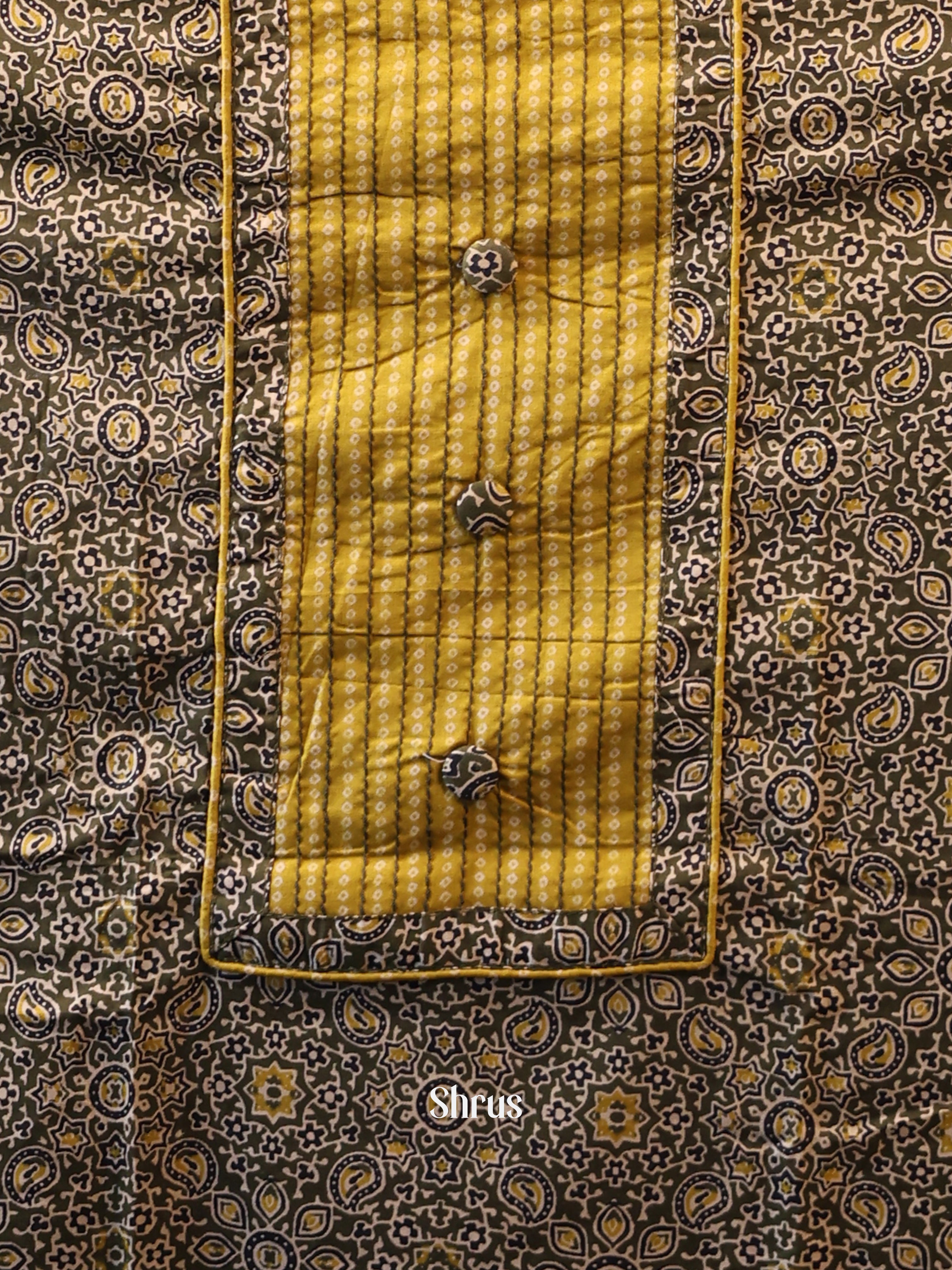 CIS14275 - Cotton salwar - Shop on Shrus.com