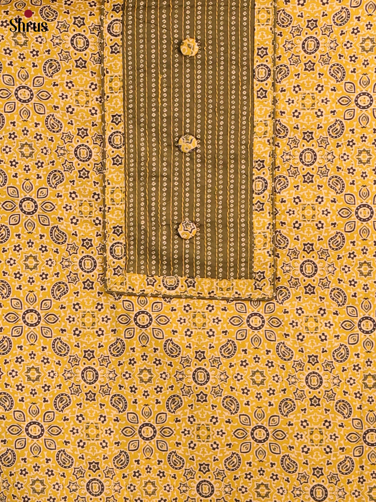 Mustard & Green - Cotton salwar - Shop on Shrus.com