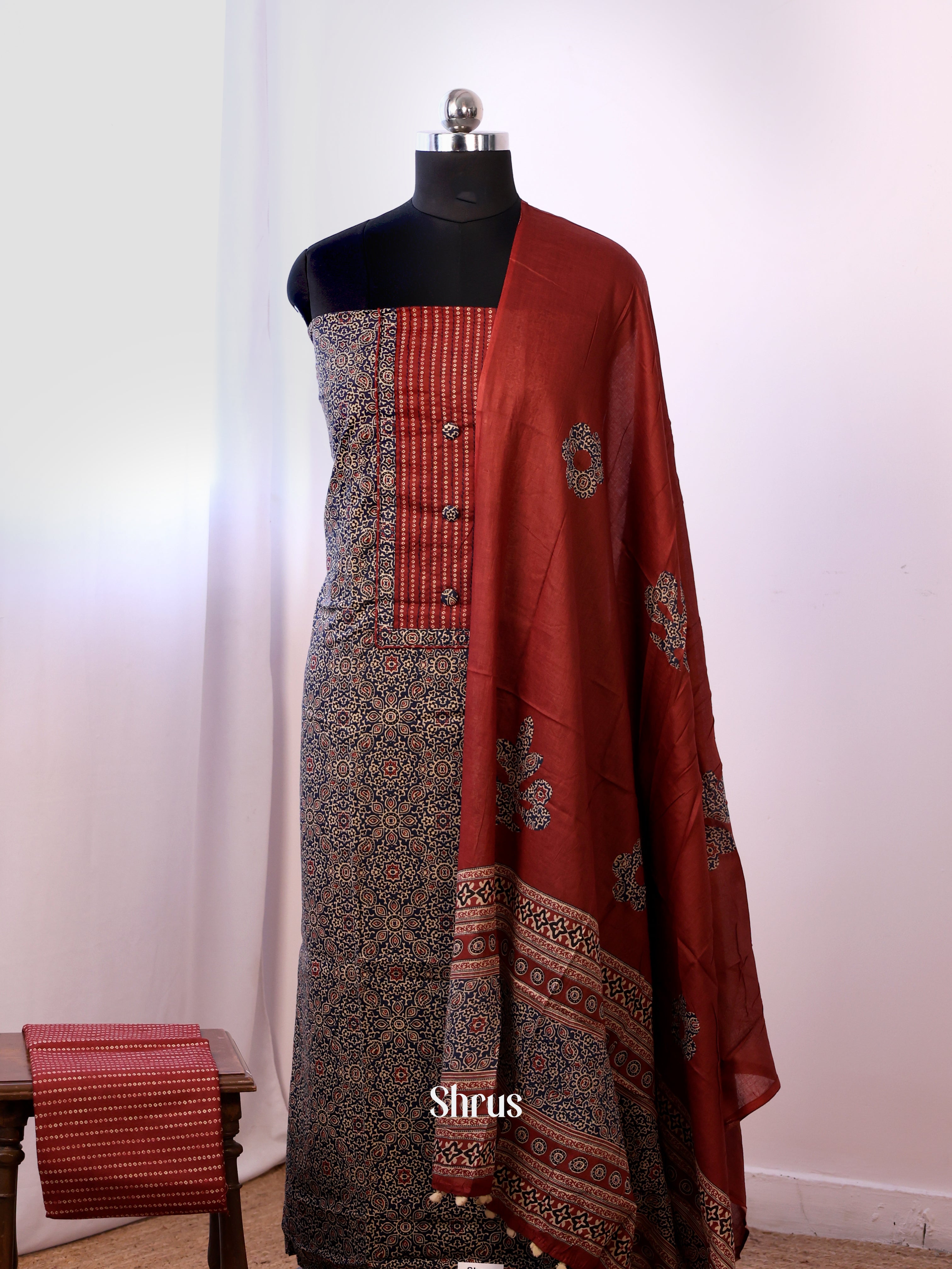 CIS14278 -Cotton salwar - Shop on Shrus.com