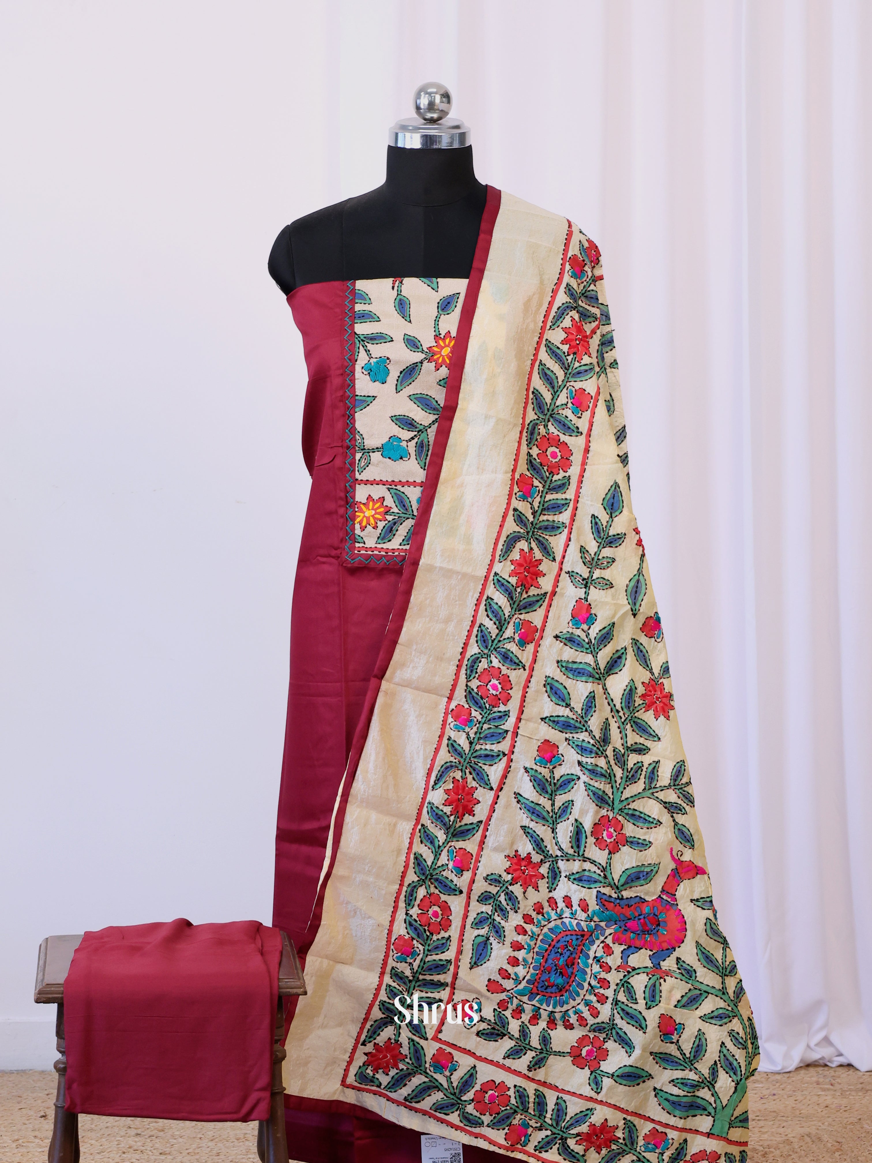 CIS14295 - Cotton salwar - Shop on Shrus.com