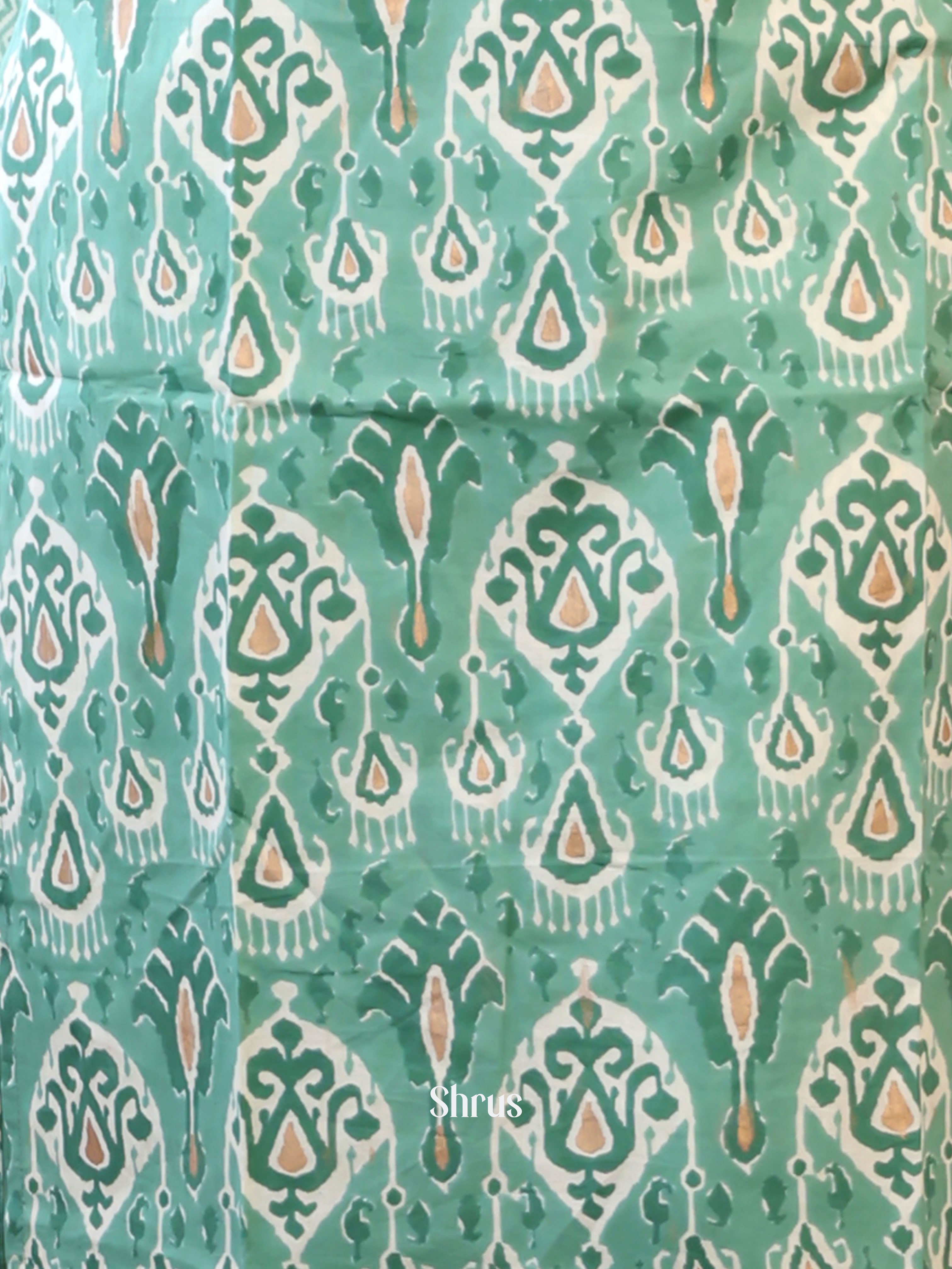 Green-3pc Cotton Readymade Suits - Shop on Shrus.com