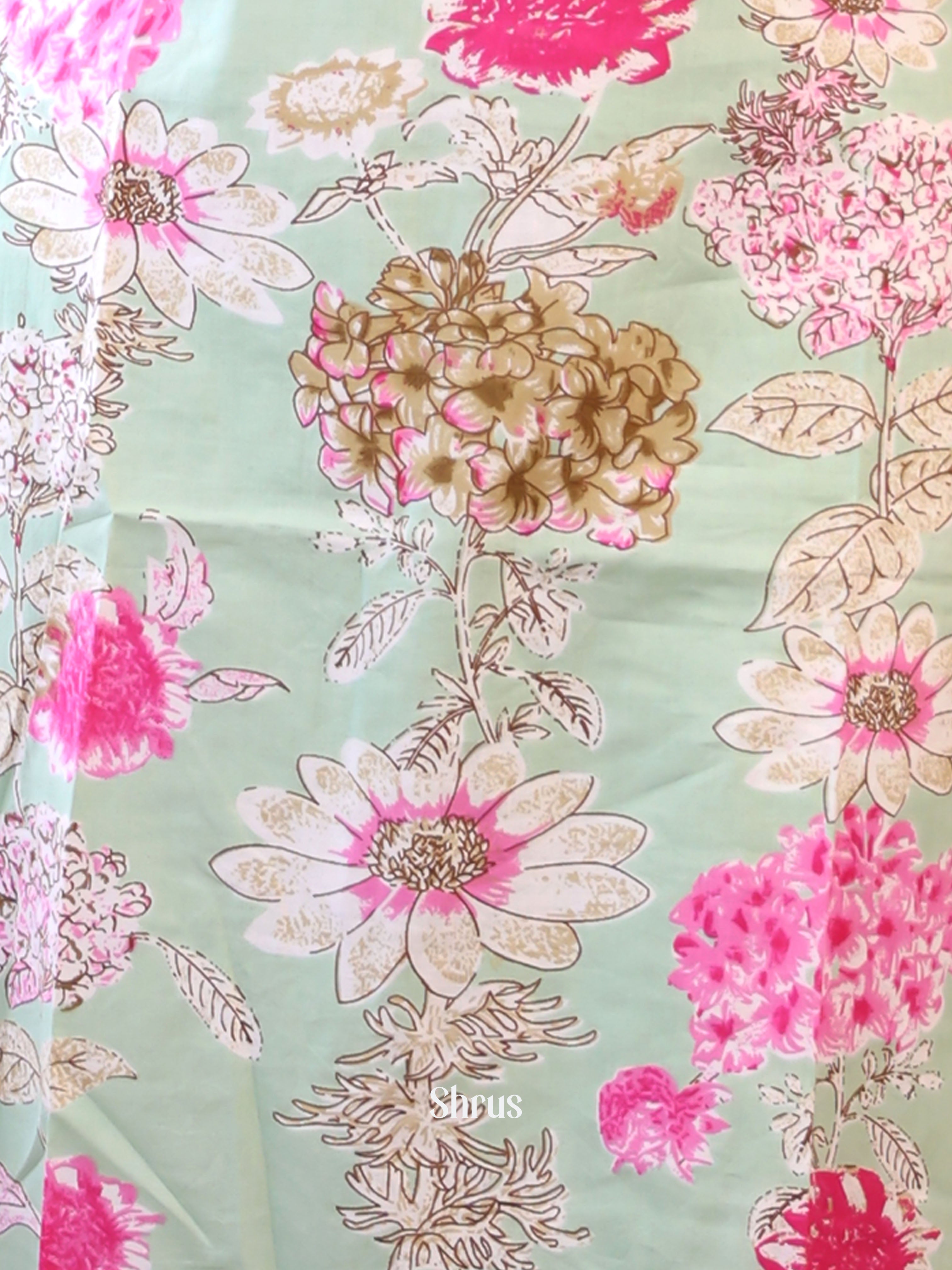 Pastel Green& Pink -3pc Readymade Suits - Shop on Shrus.com