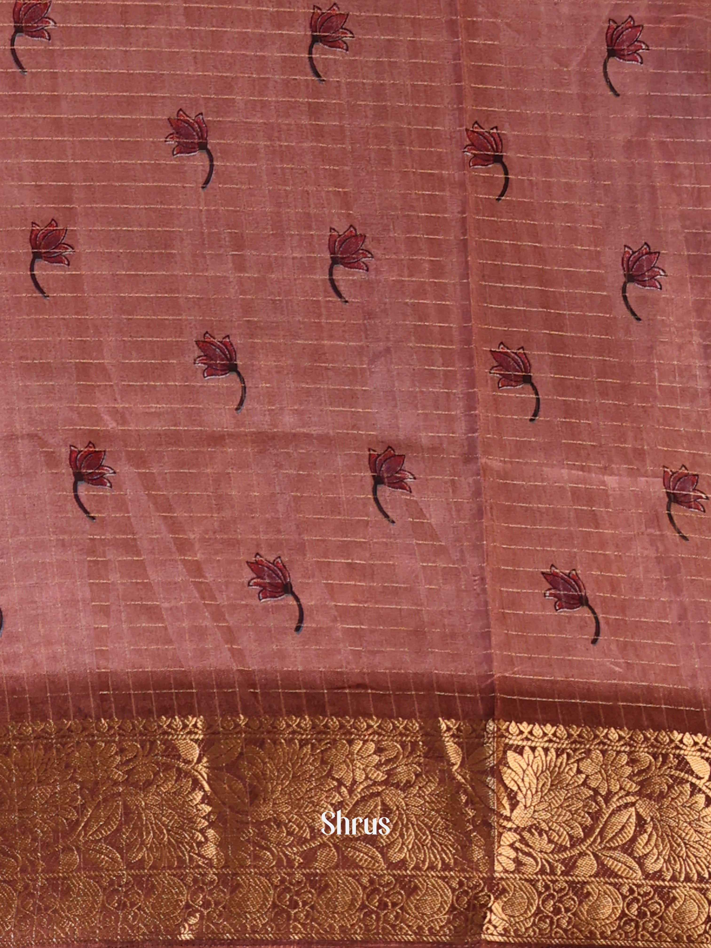CIS14381 - Semi Dola silk Saree - Shop on Shrus.com