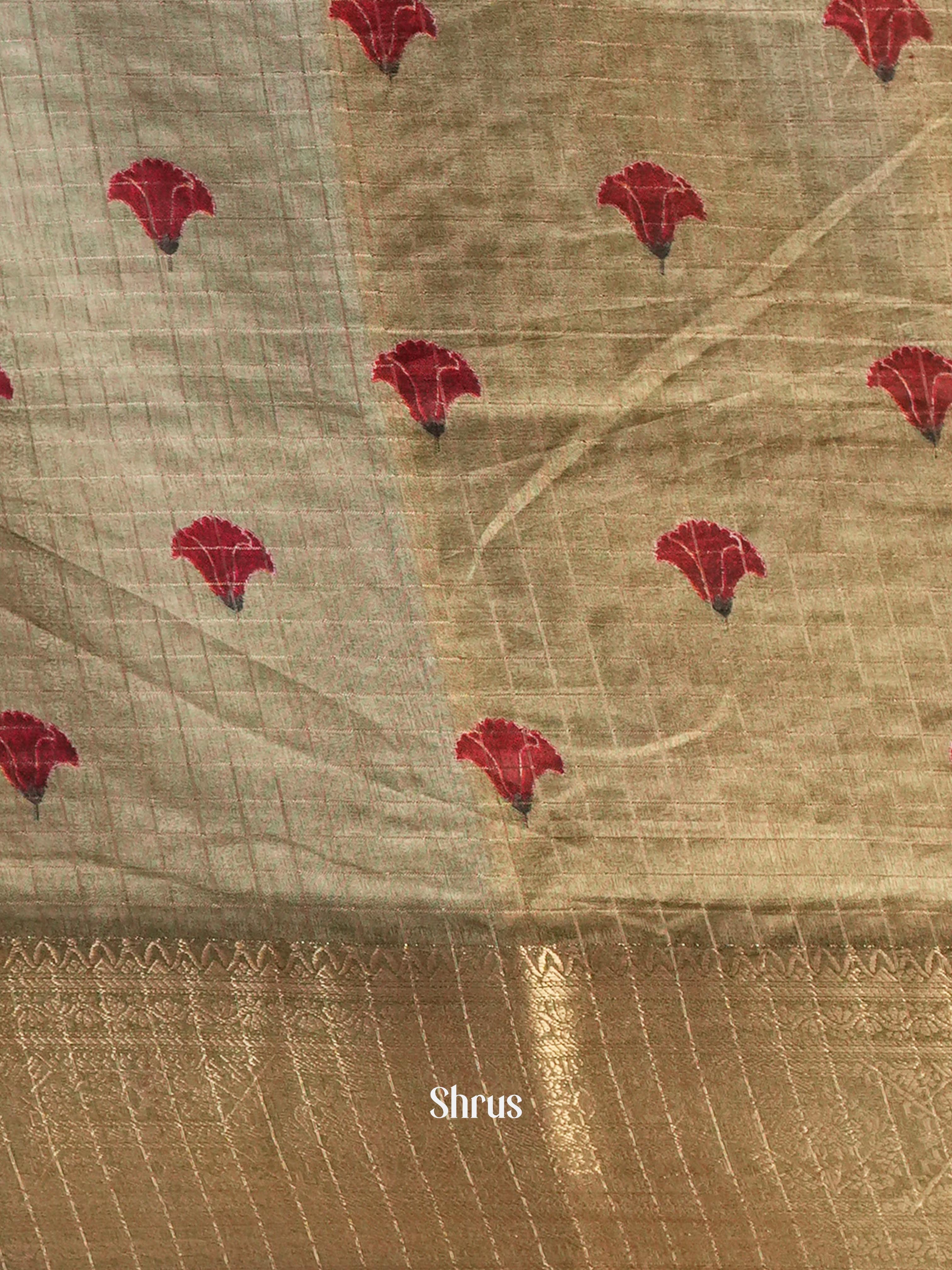 Elachi - Semi Dola silk Saree - Shop on Shrus.com