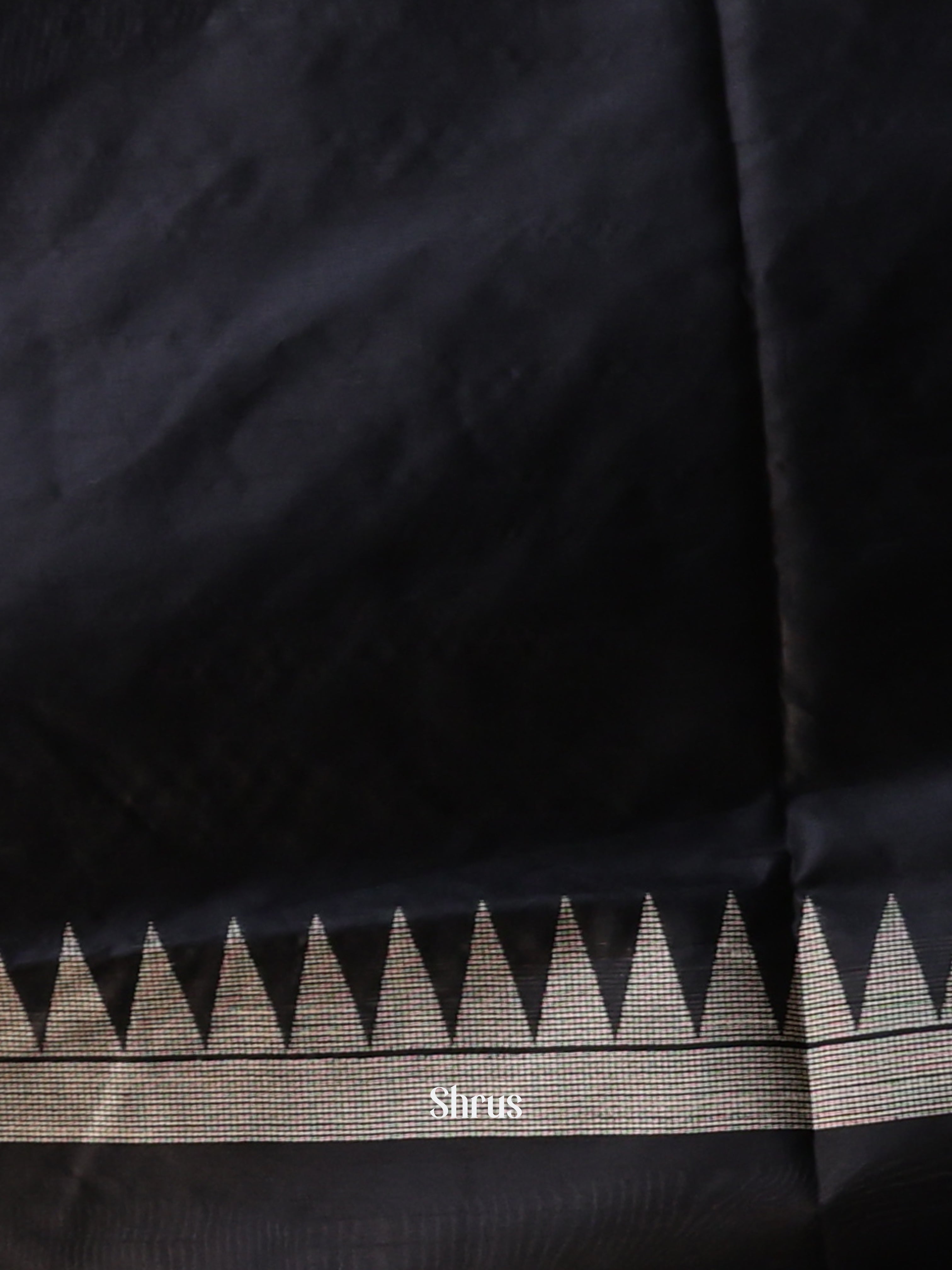 Green - Semi Rawsilk Saree - Shop on Shrus.com