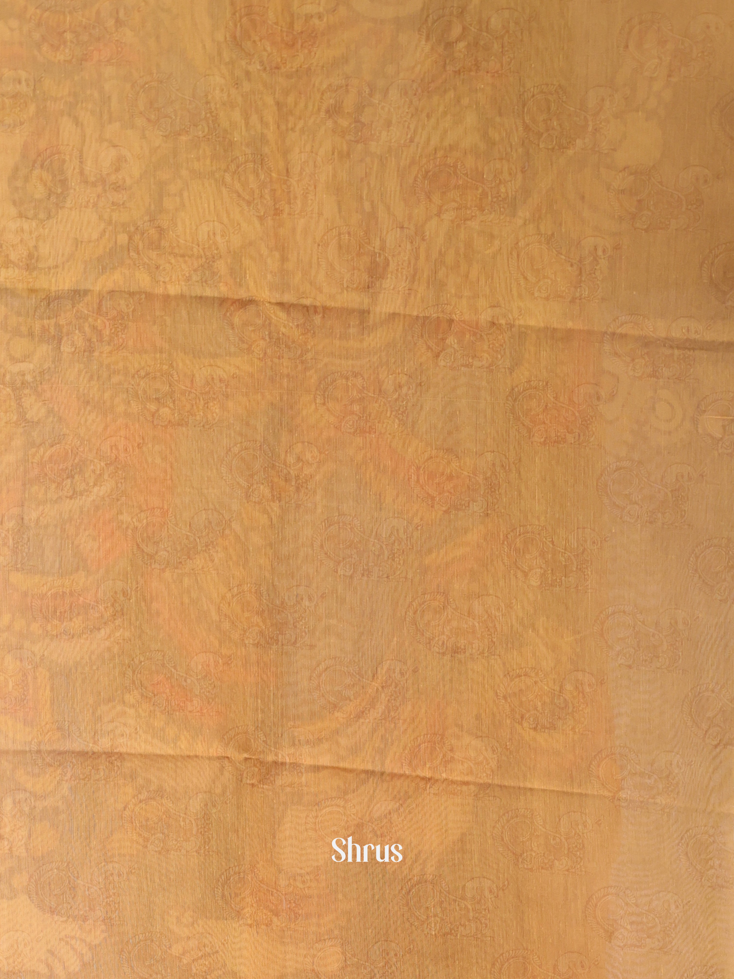 Red & Blue- Semi Chanderi Saree - Shop on Shrus.com