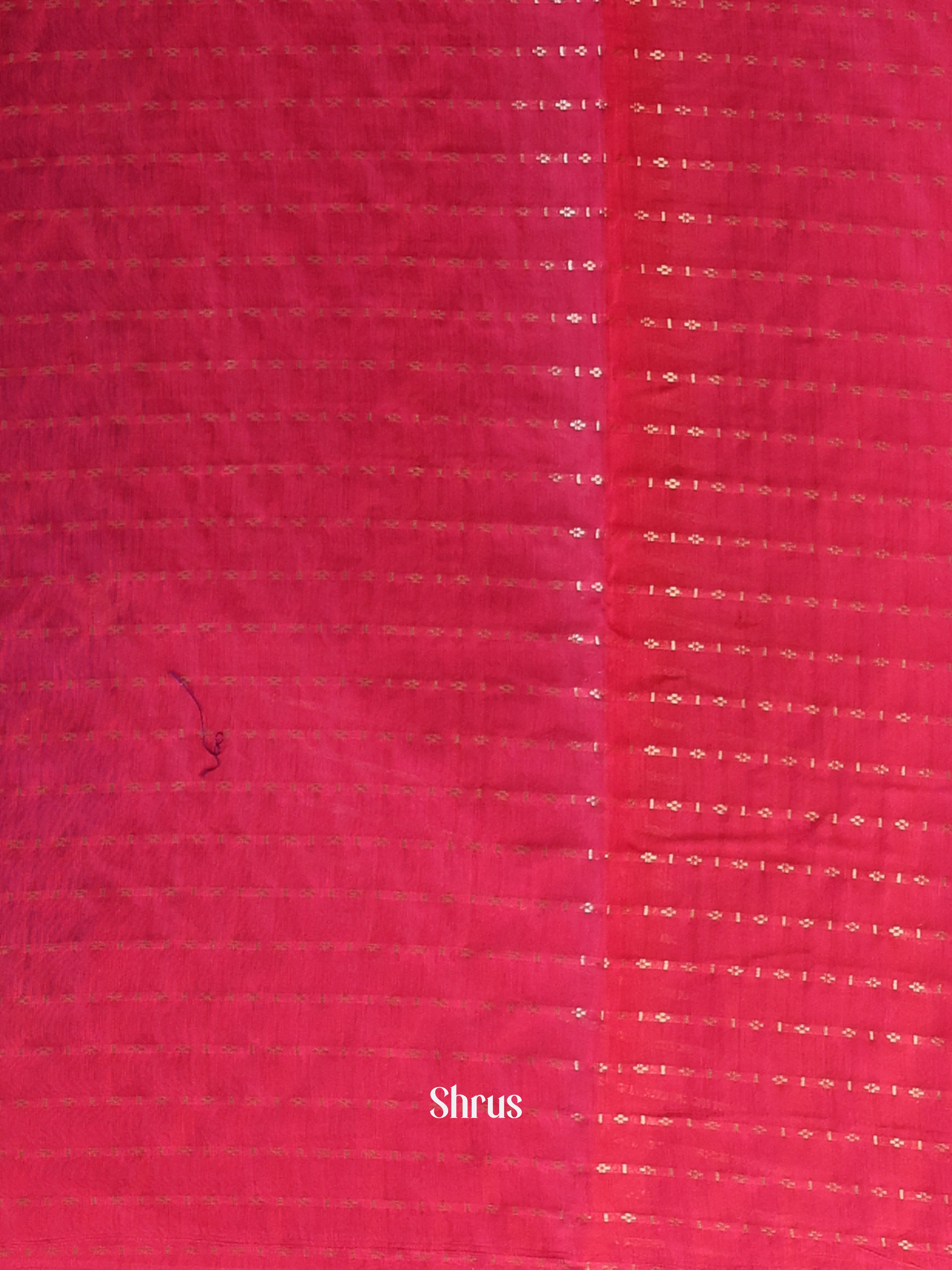 Violet & Pink - Semi Dupion Saree - Shop on Shrus.com