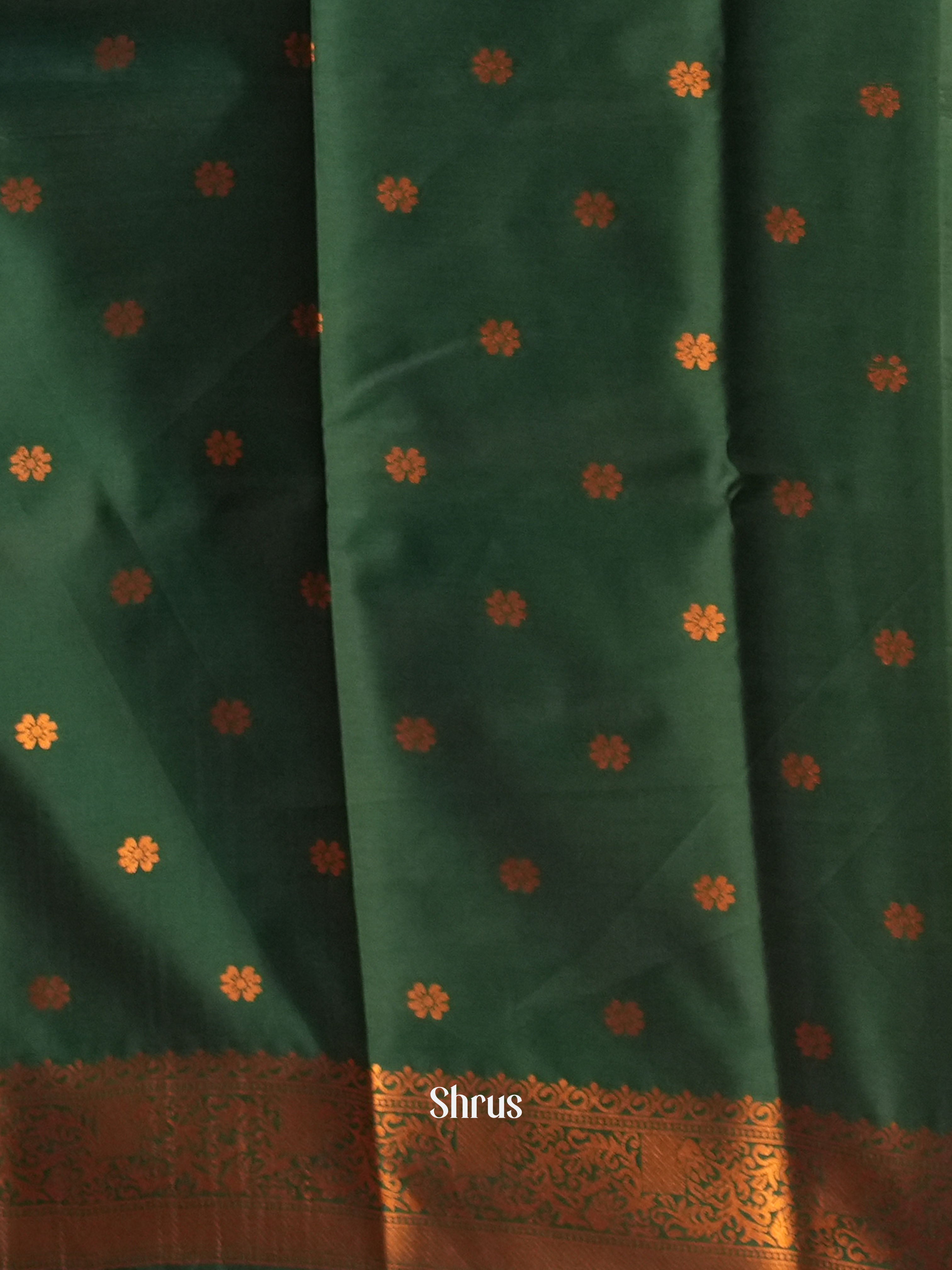 Lite Green & Green- Semi Softsilk - Shop on Shrus.com