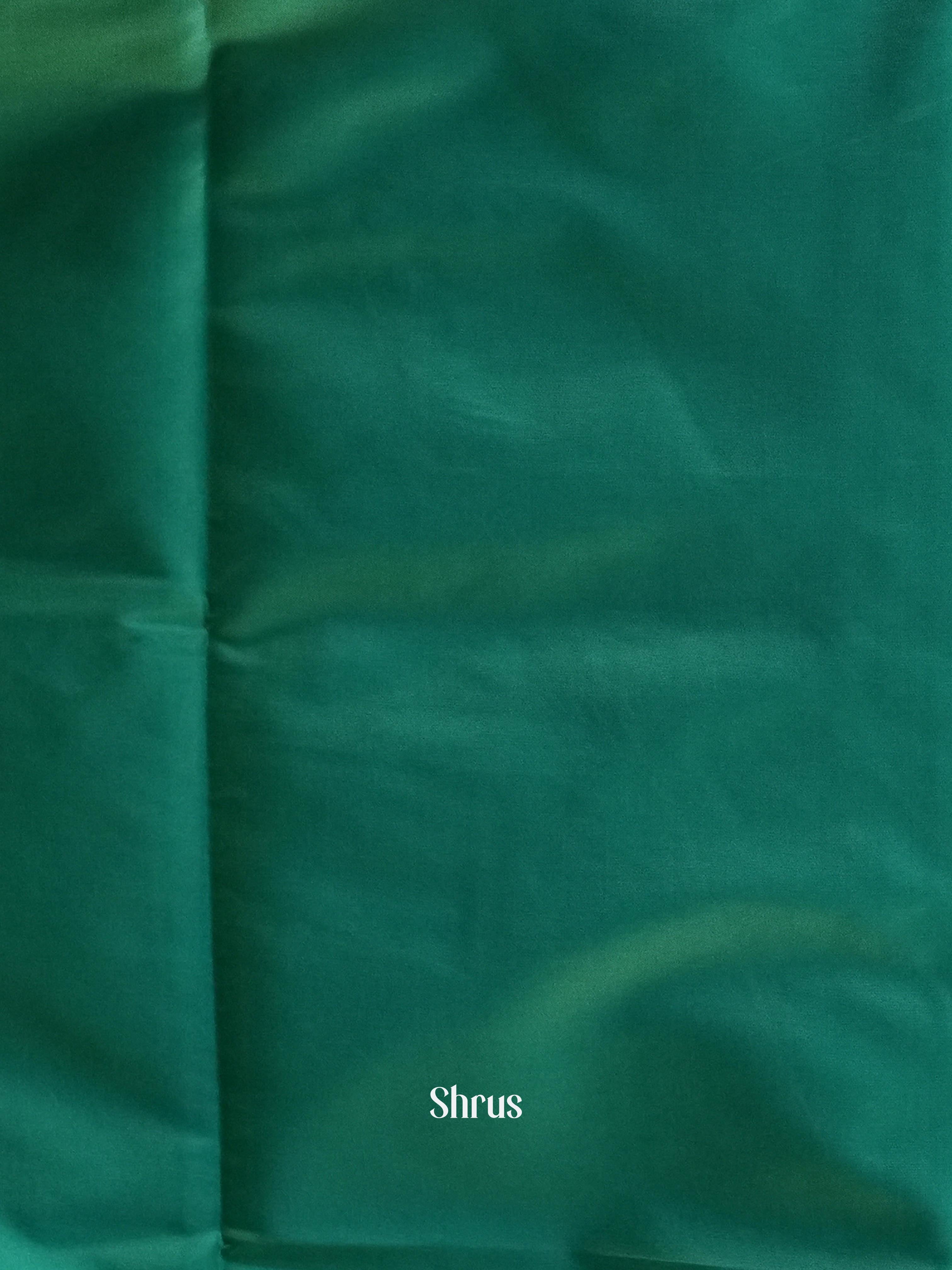 Mustard & Green- Semi Softsilk Saree - Shop on Shrus.com