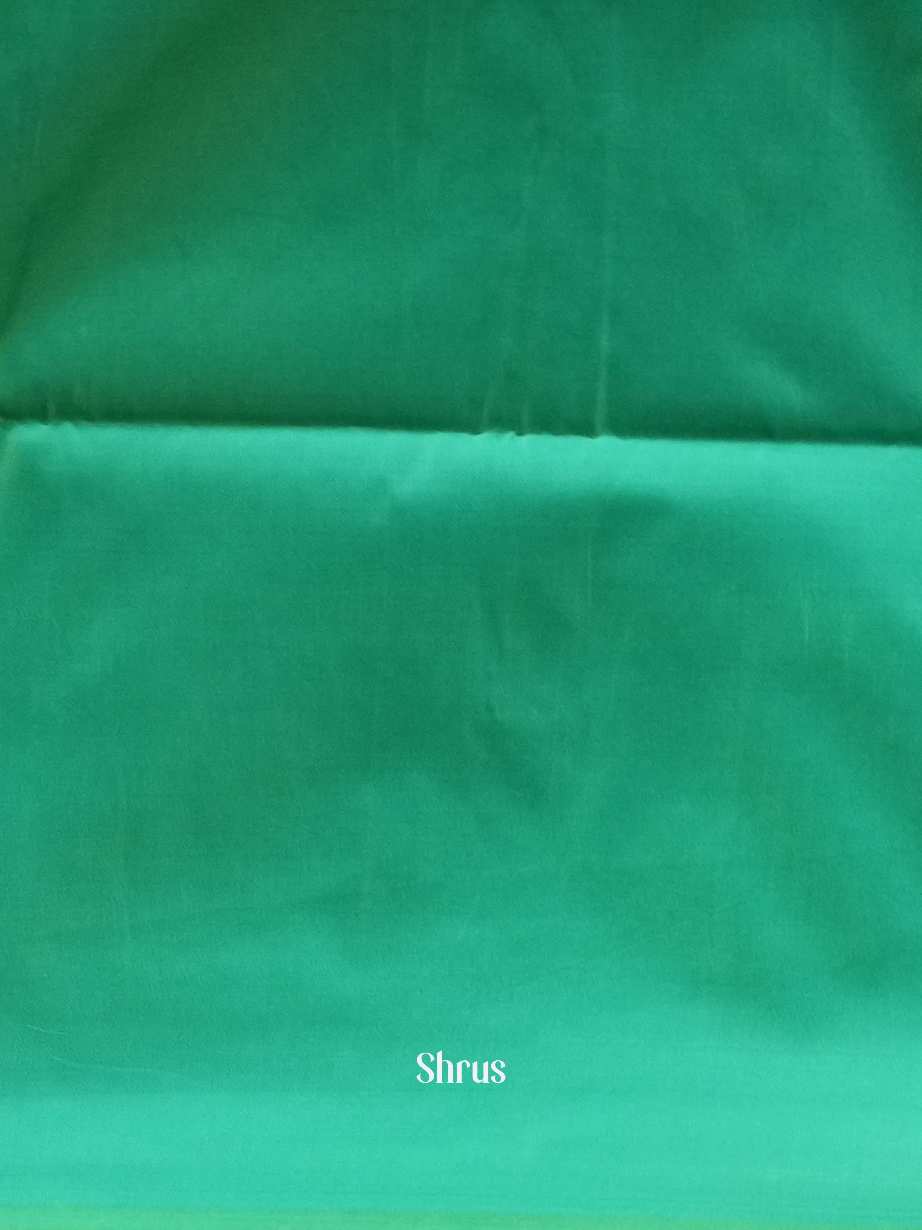 Mustard & Green - Semi Softsilk Saree - Shop on Shrus.com