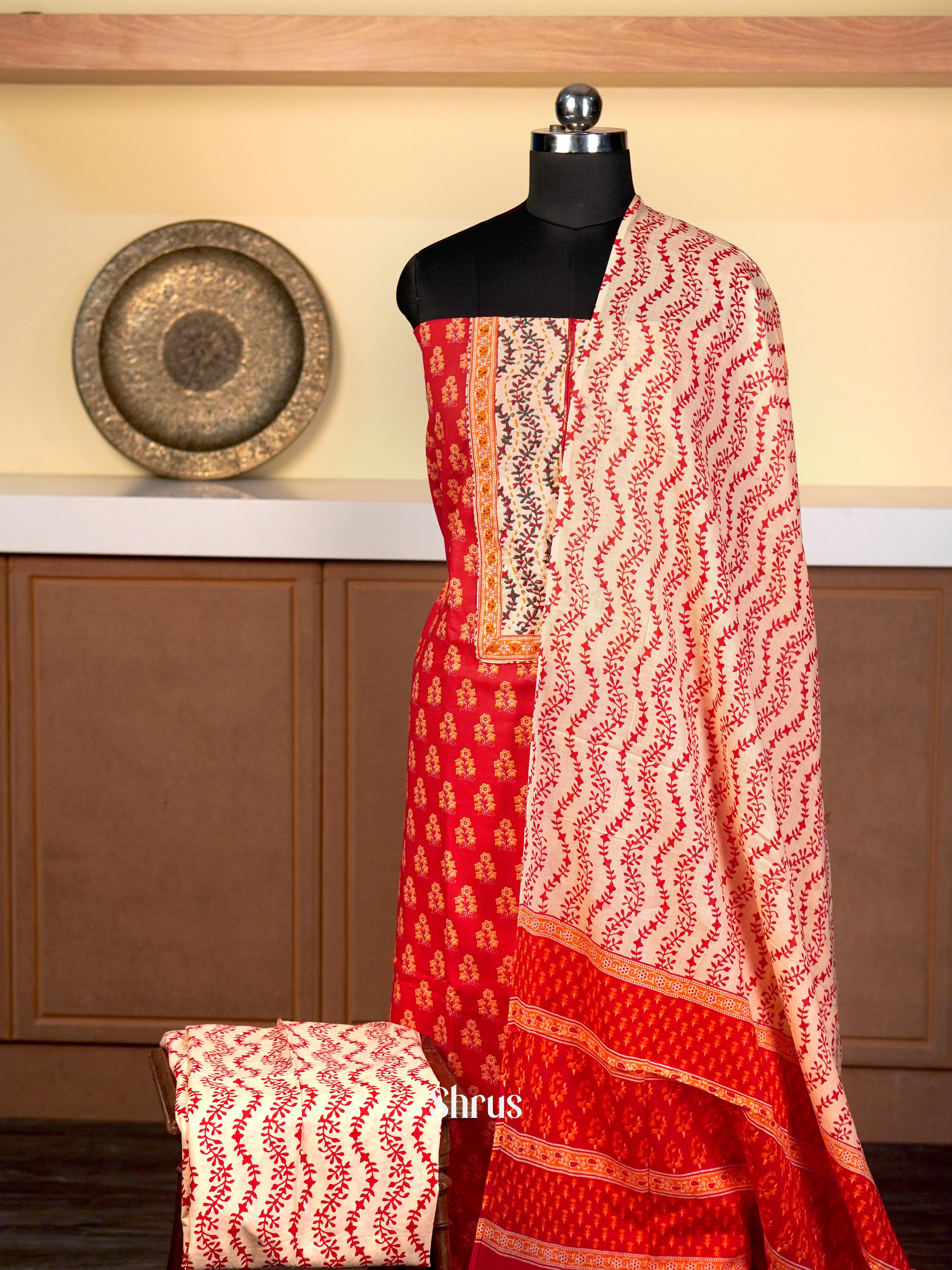 CIS15527 - Cotton salwar - Shop on Shrus.com