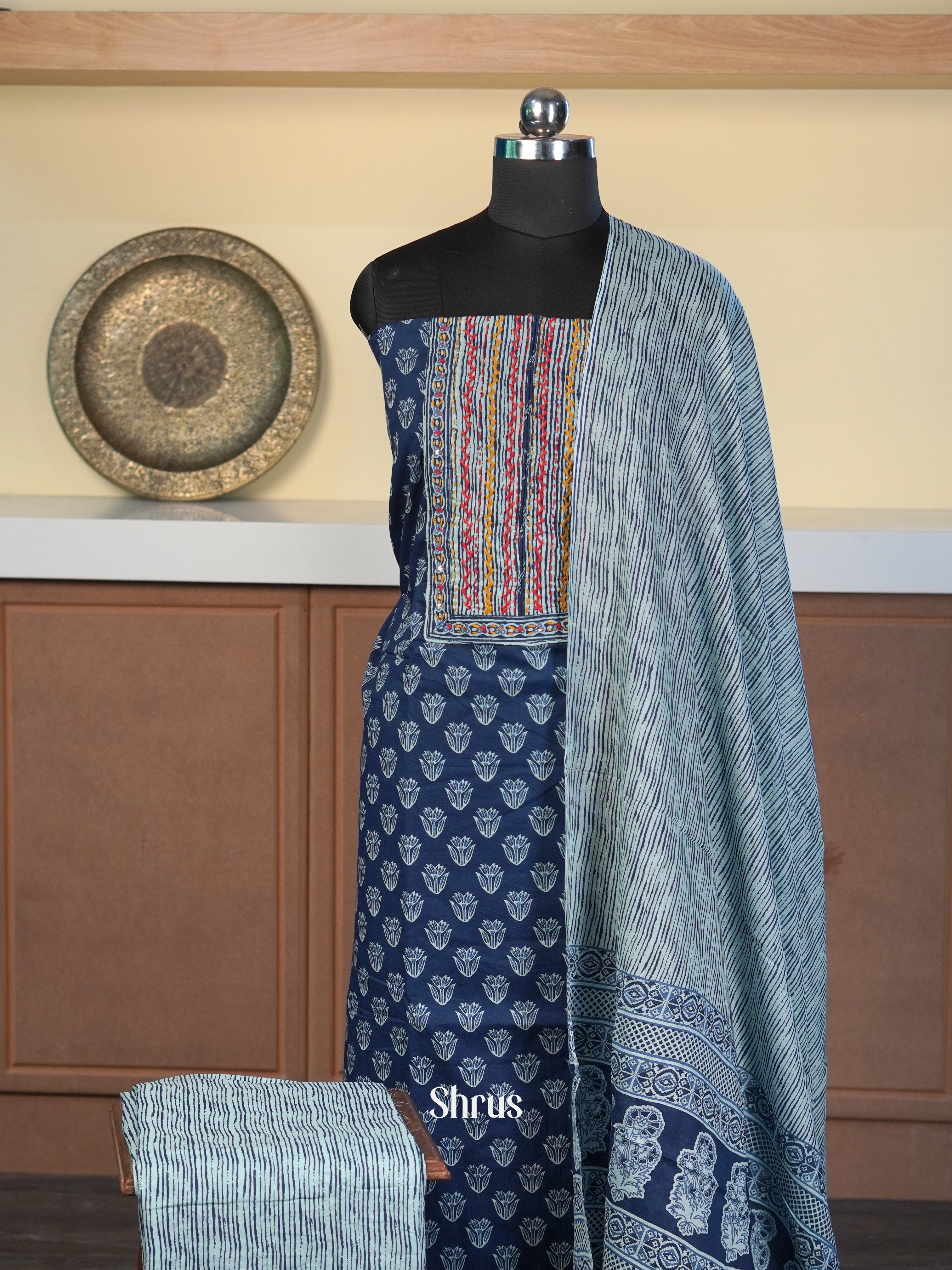 CIS15533 - Cotton salwar - Shop on Shrus.com