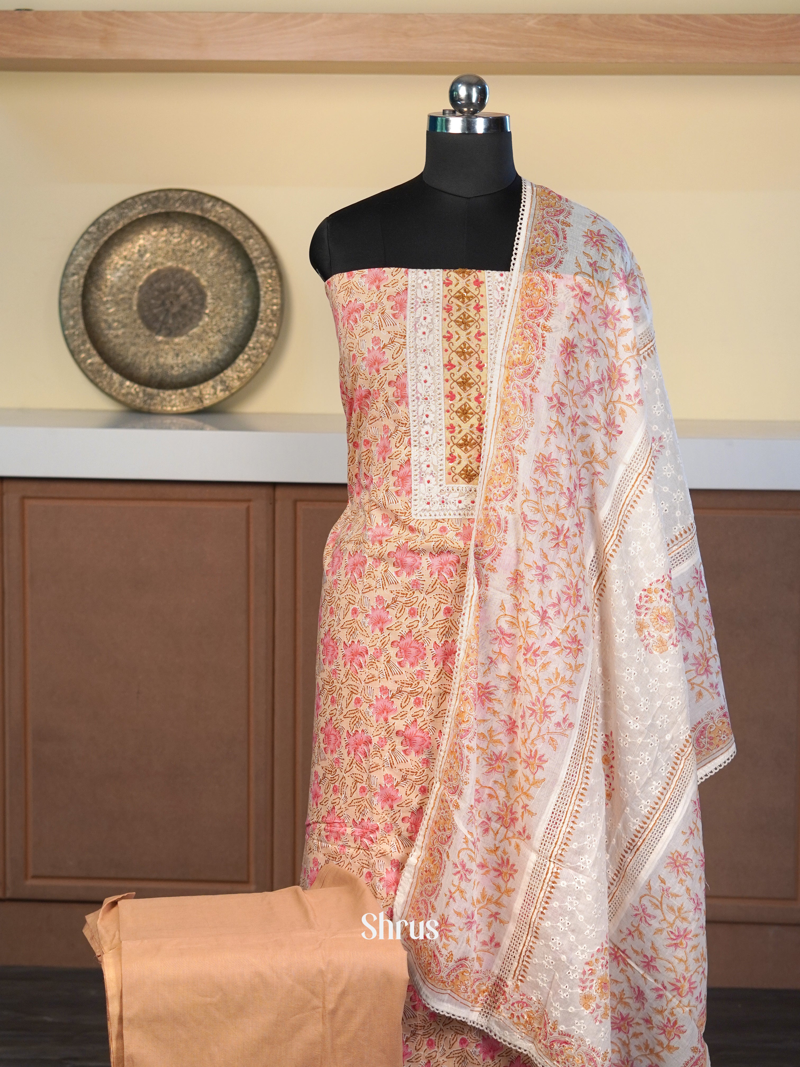 CIS15545 - Cotton salwar - Shop on Shrus.com