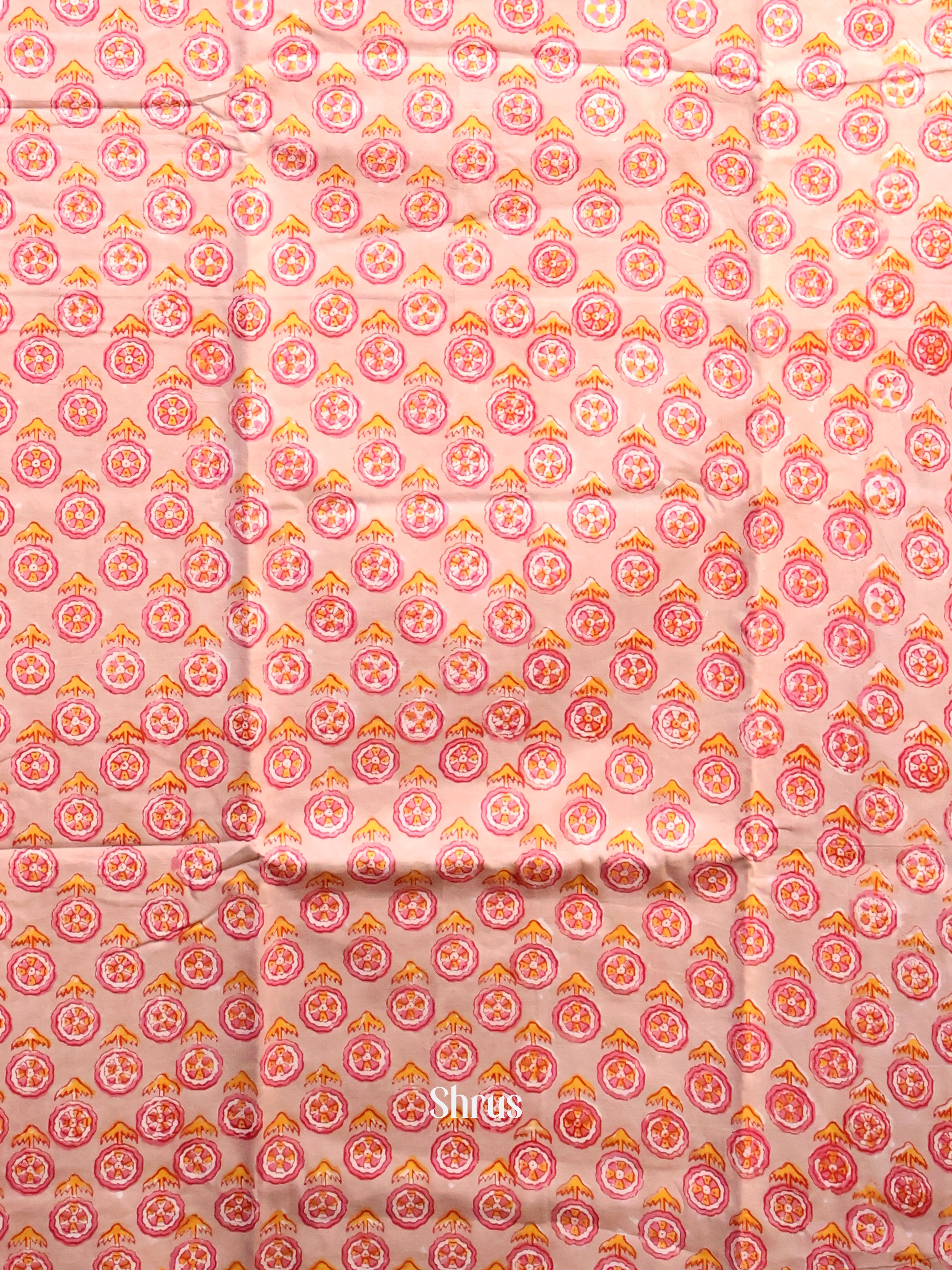 Pink & Cream - Cotton salwar - Shop on Shrus.com
