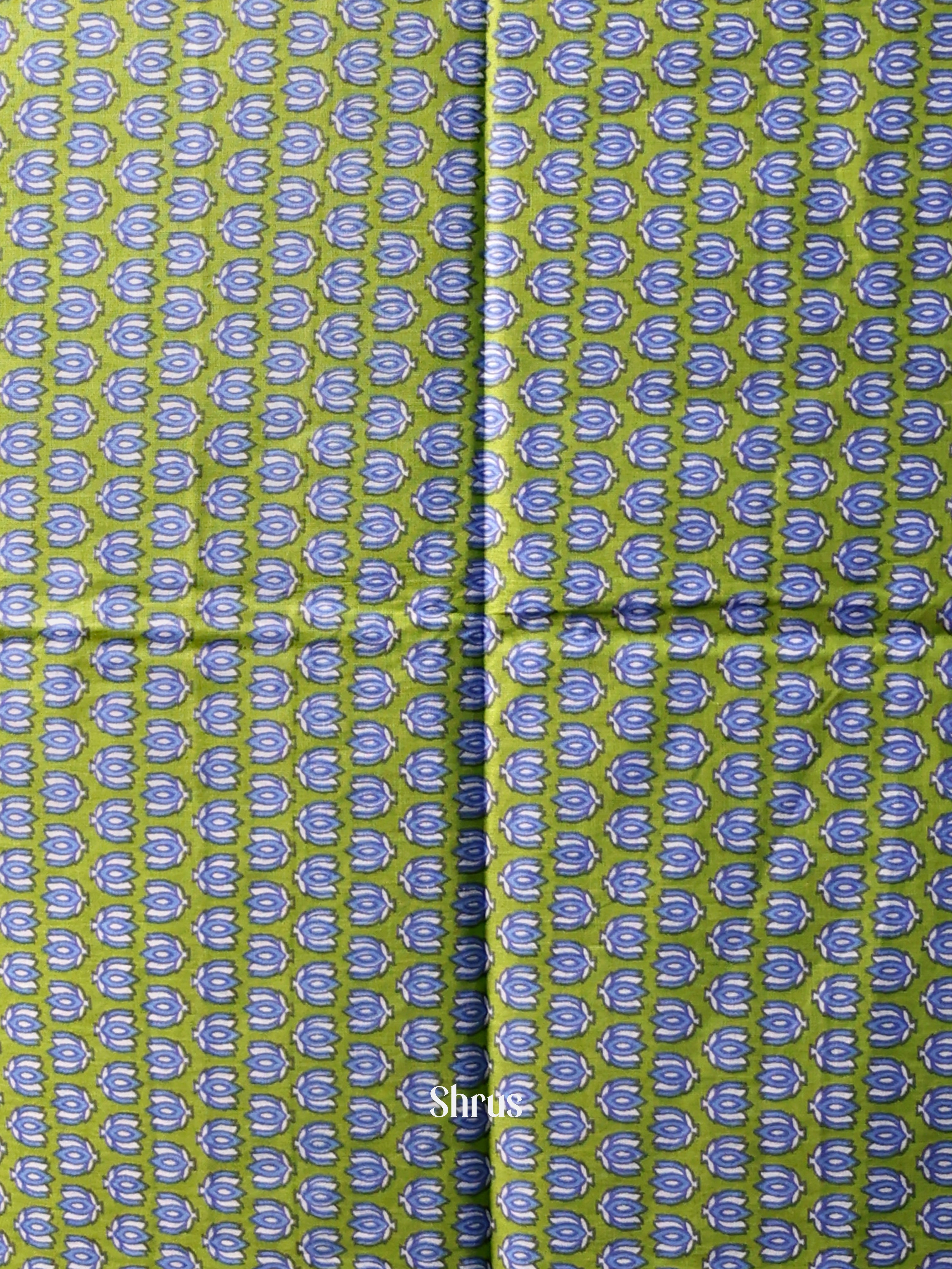 Green & White - Cotton salwar - Shop on Shrus.com