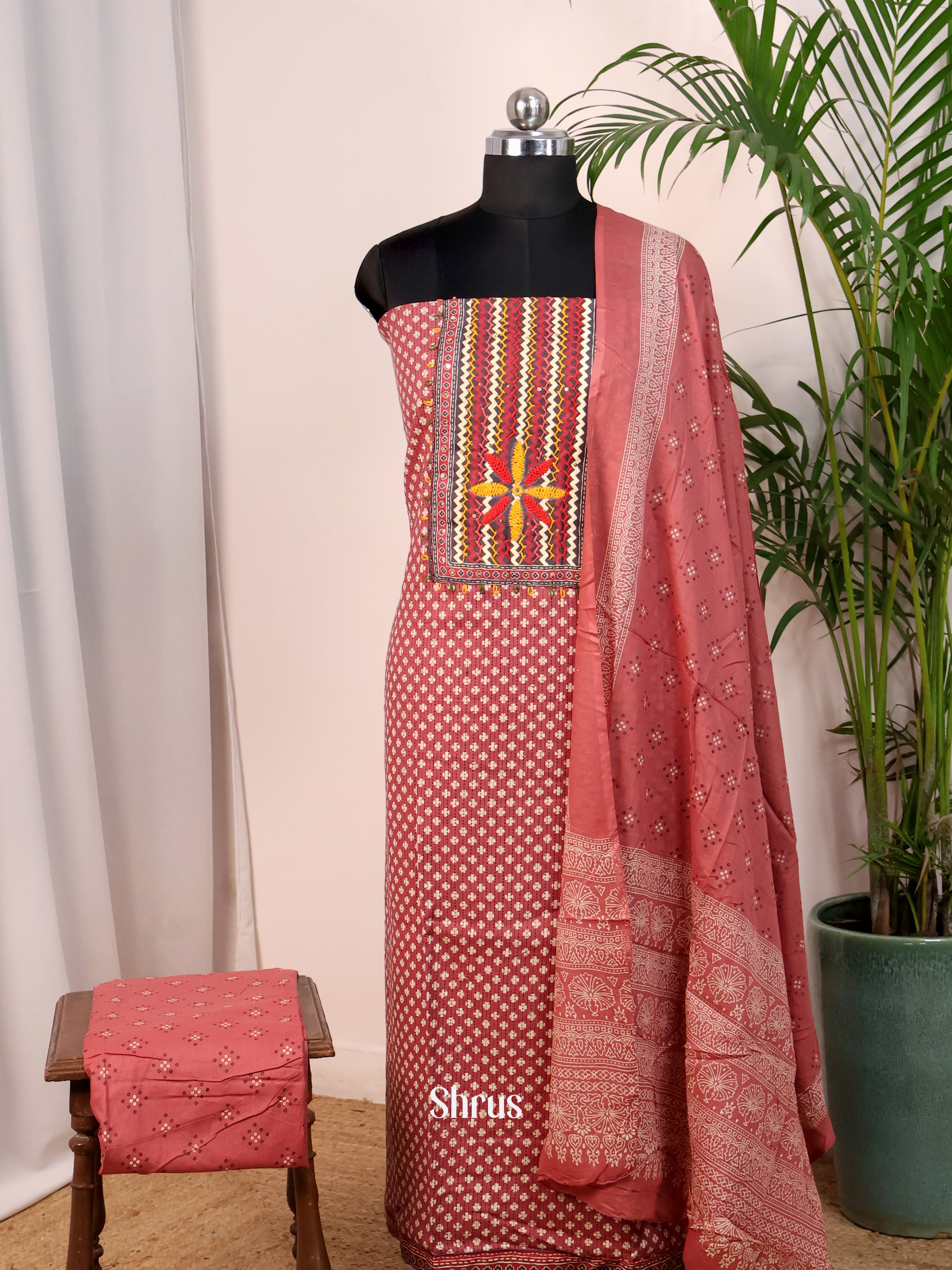 Onion Peel - Cotton salwar - Shop on Shrus.com