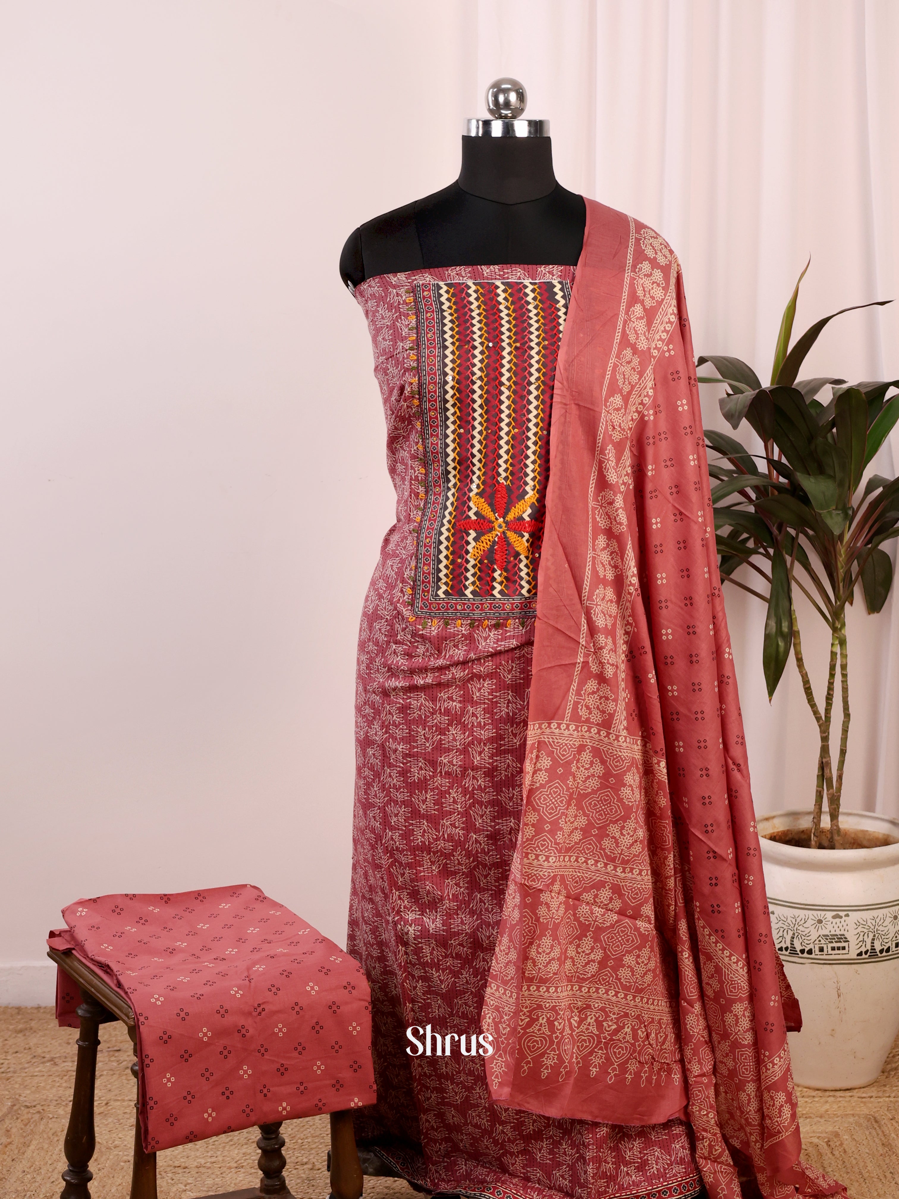 Onion Peel - Cotton salwar - Shop on Shrus.com