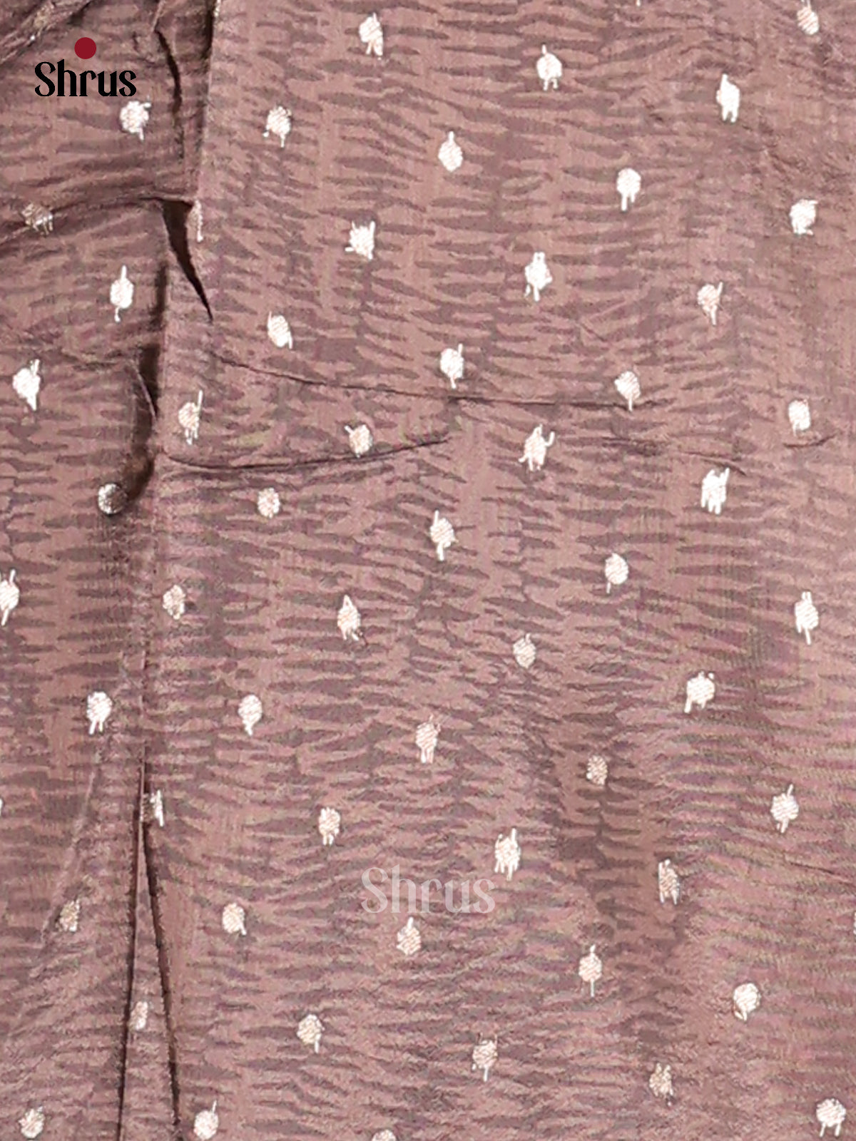 light purple - Semi Chanderi - CIS15687 - Shop on Shrus.com