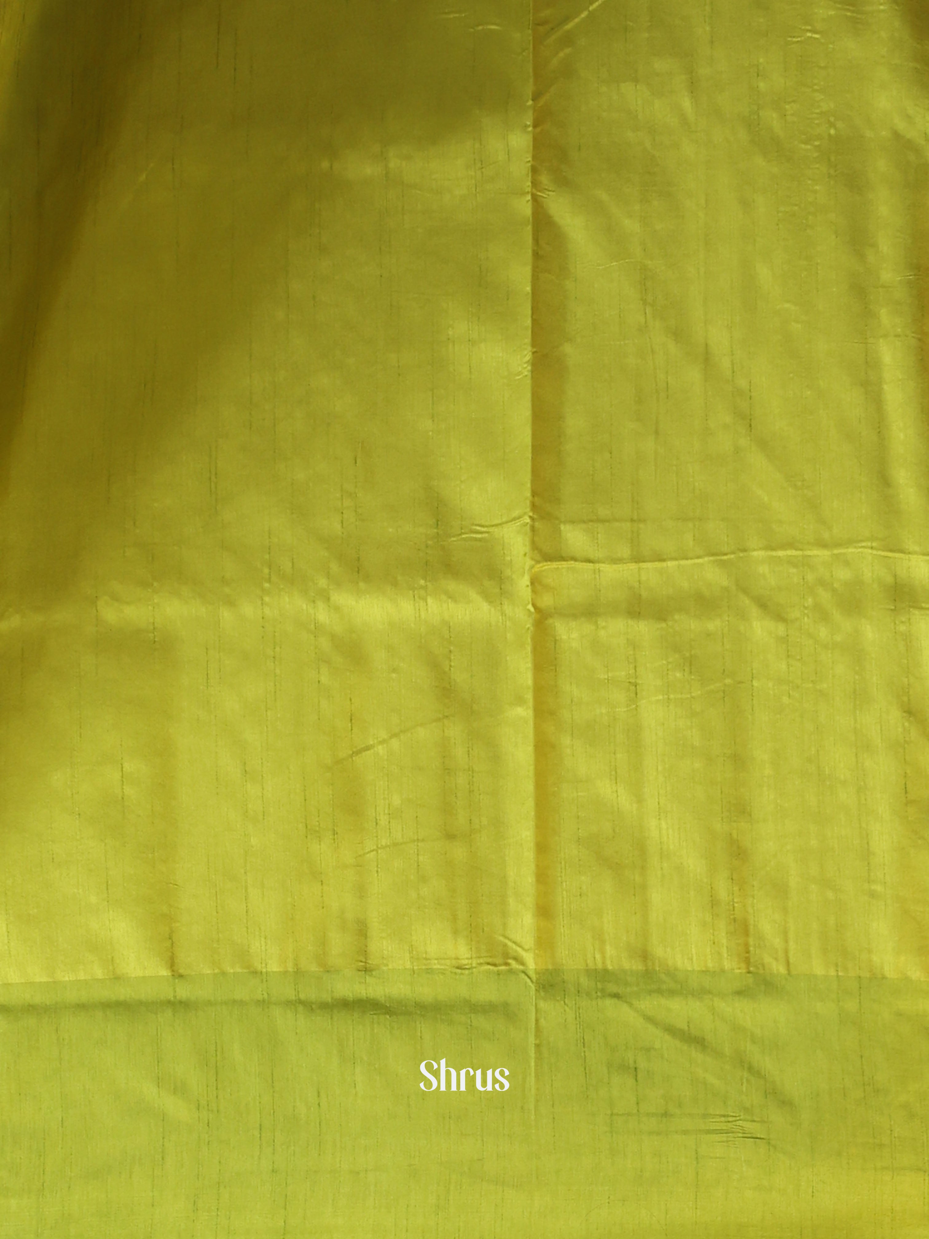 Green - Semi Banarasi Saree - Shop on Shrus.com