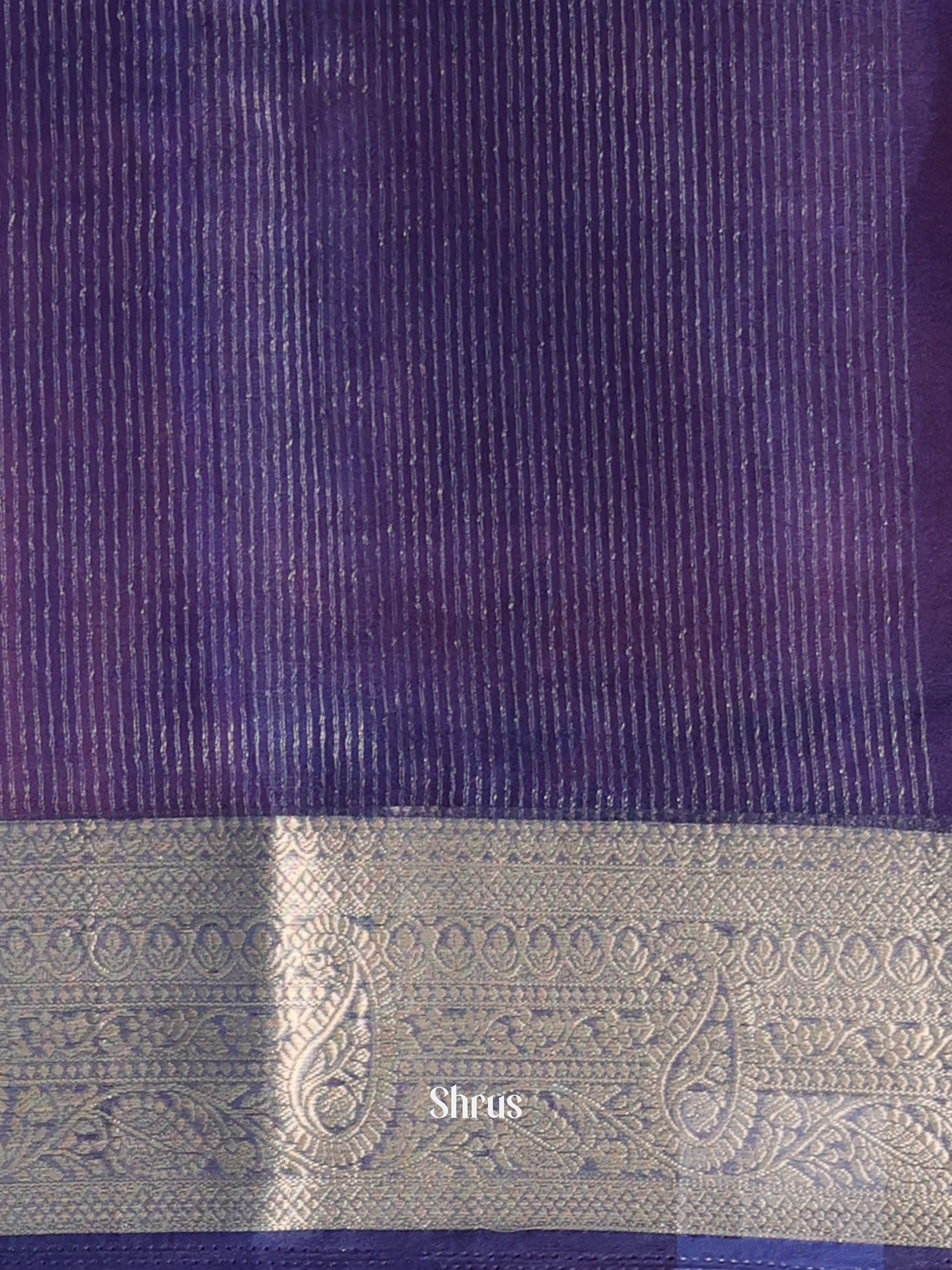 CIS15963 - Semi Organza Saree - Shop on Shrus.com