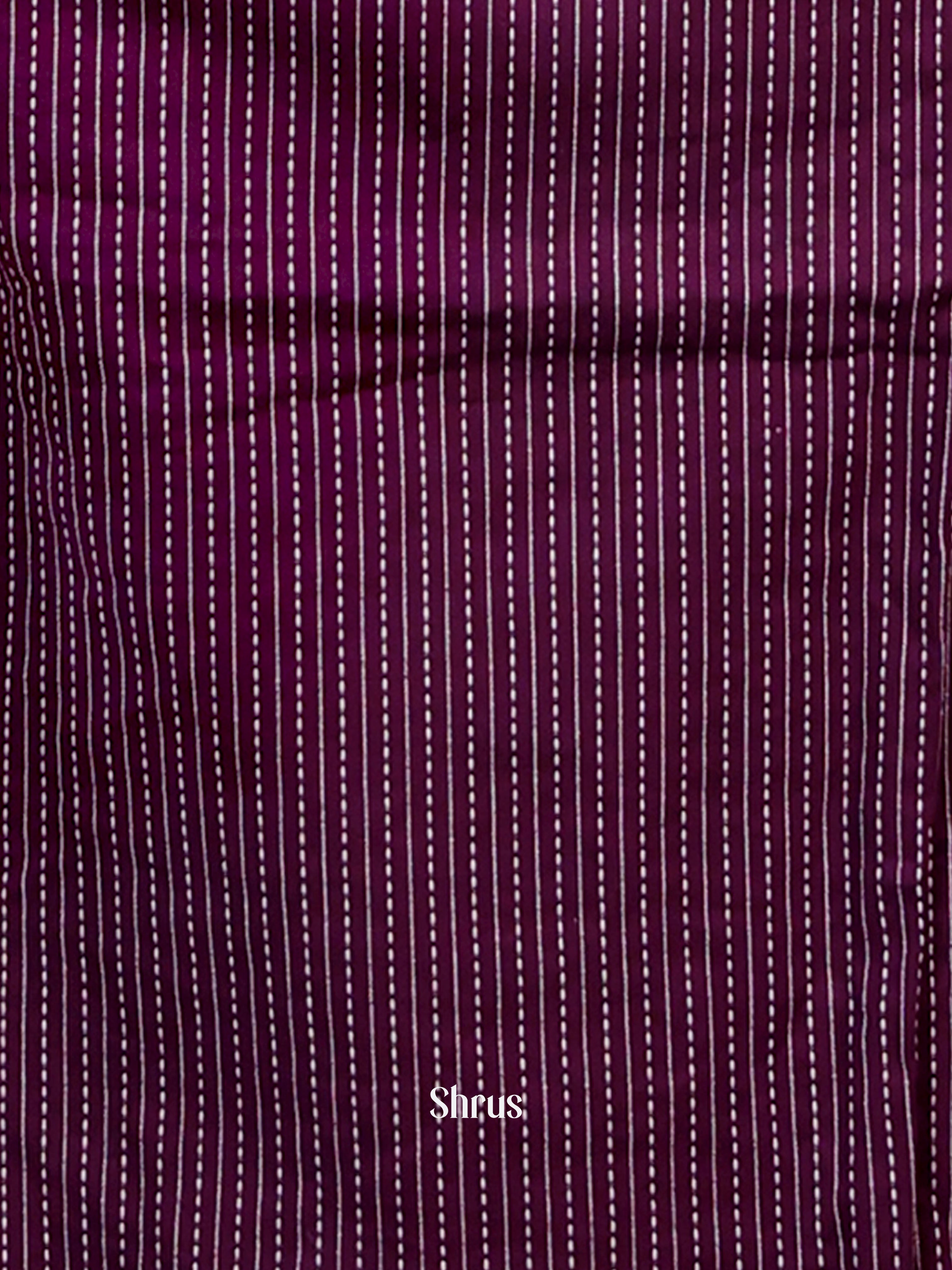 Purple & Green - Ajrakh 3pc Readymade Suits - Shop on Shrus.com