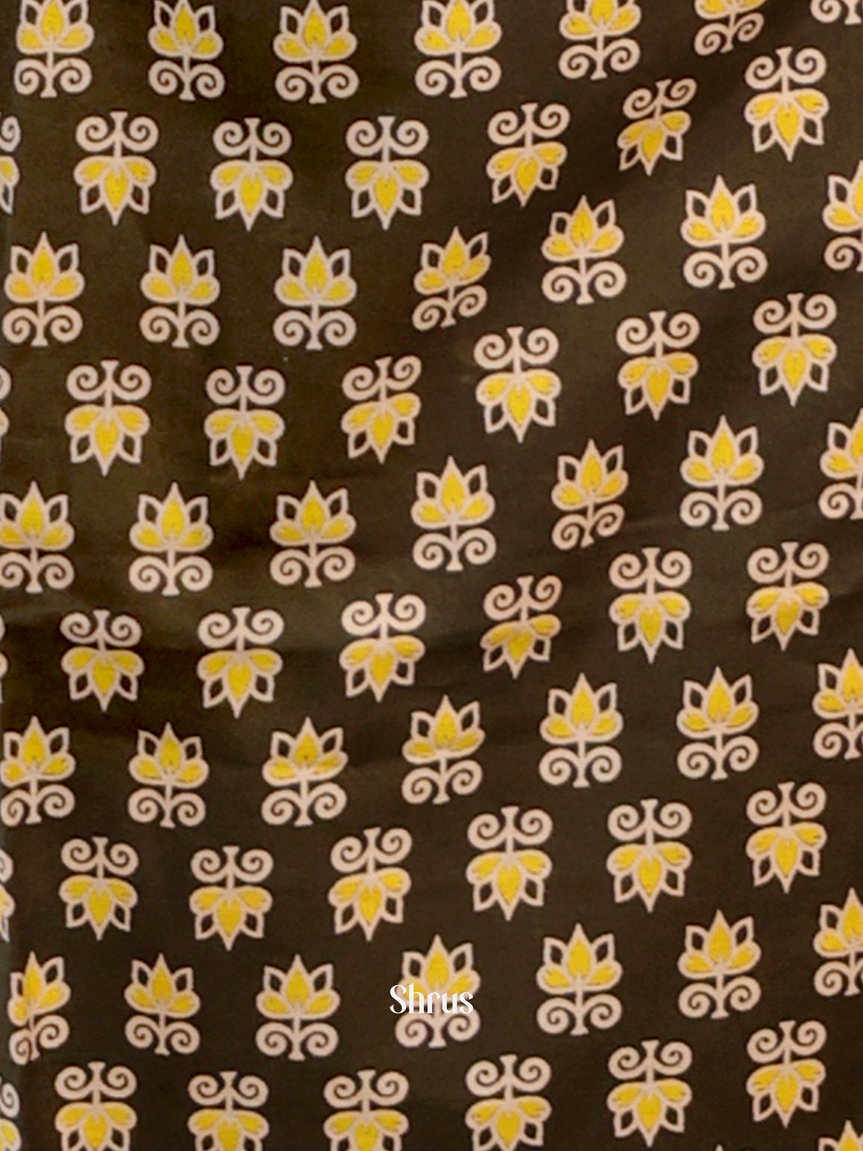 Army Green & Mustard- Ajrakh 3pc Readymade Suits - Shop on Shrus.com