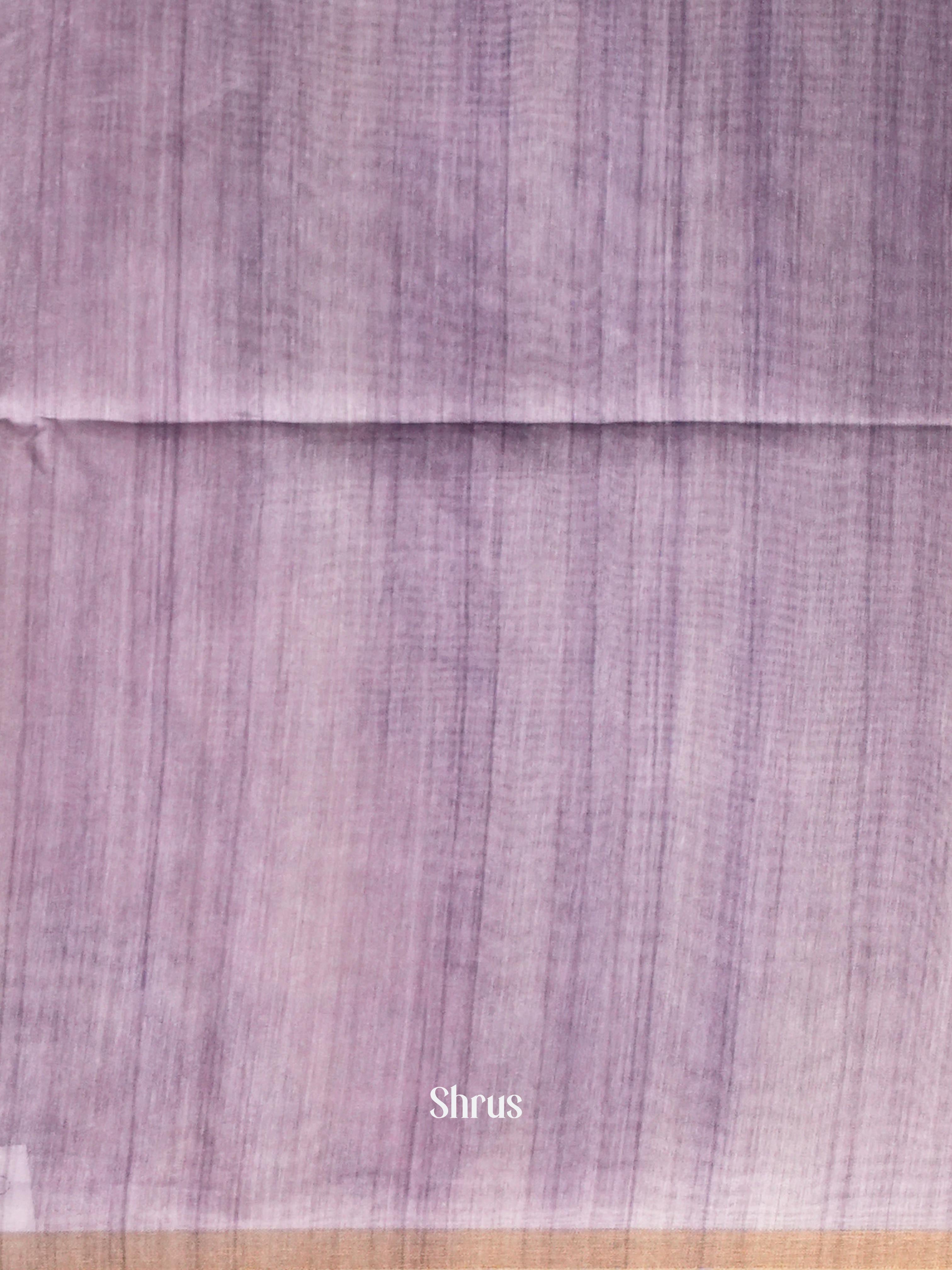 Violet & Lavender - Champa semi tussar - Shop on Shrus.com