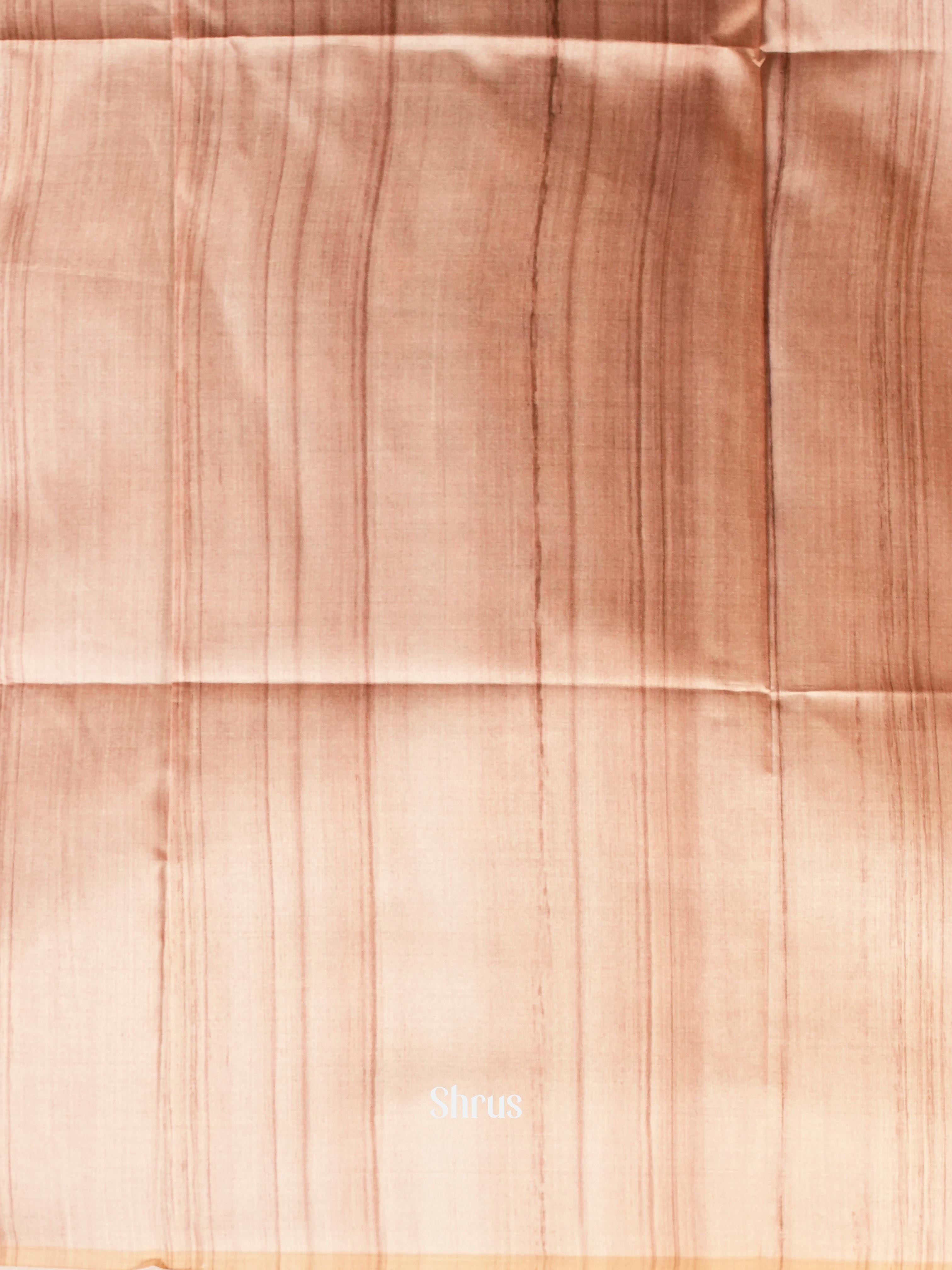 Wine & Beige - Champa semi tussar - Shop on Shrus.com