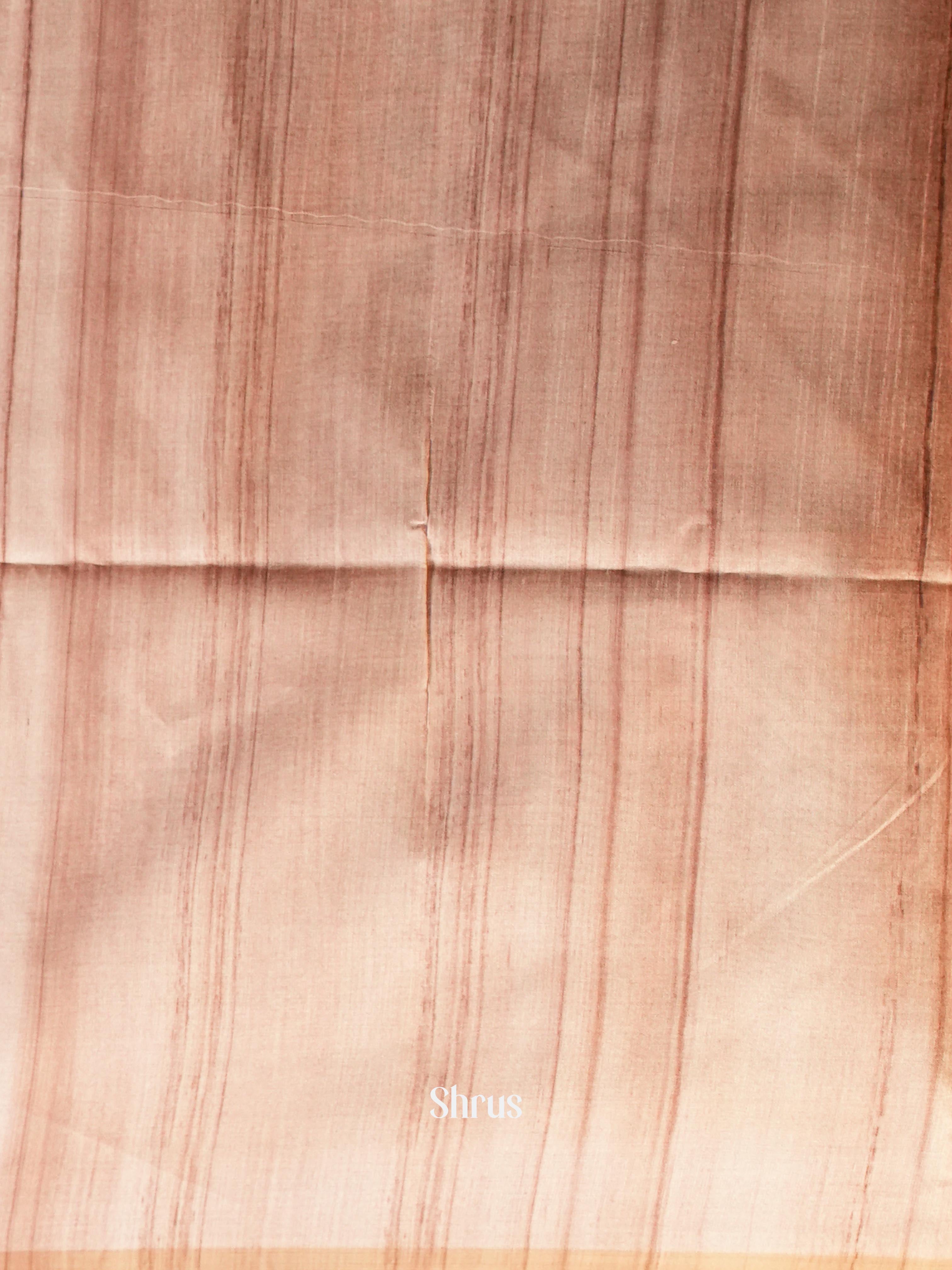 Brown & Light Brown - Champa semi tussar - Shop on Shrus.com