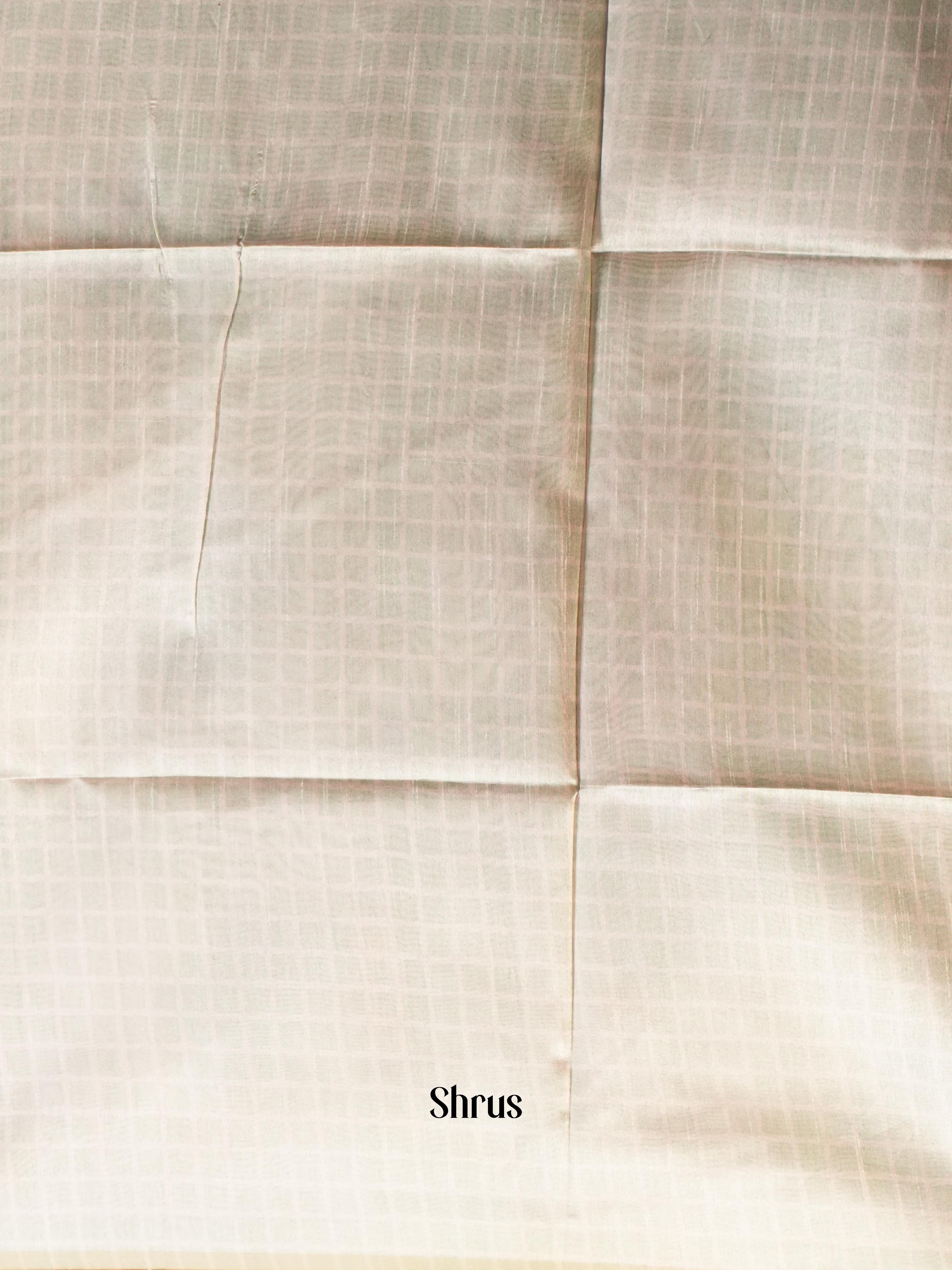 Maroon & Cream - Champa semi tussar - Shop on Shrus.com