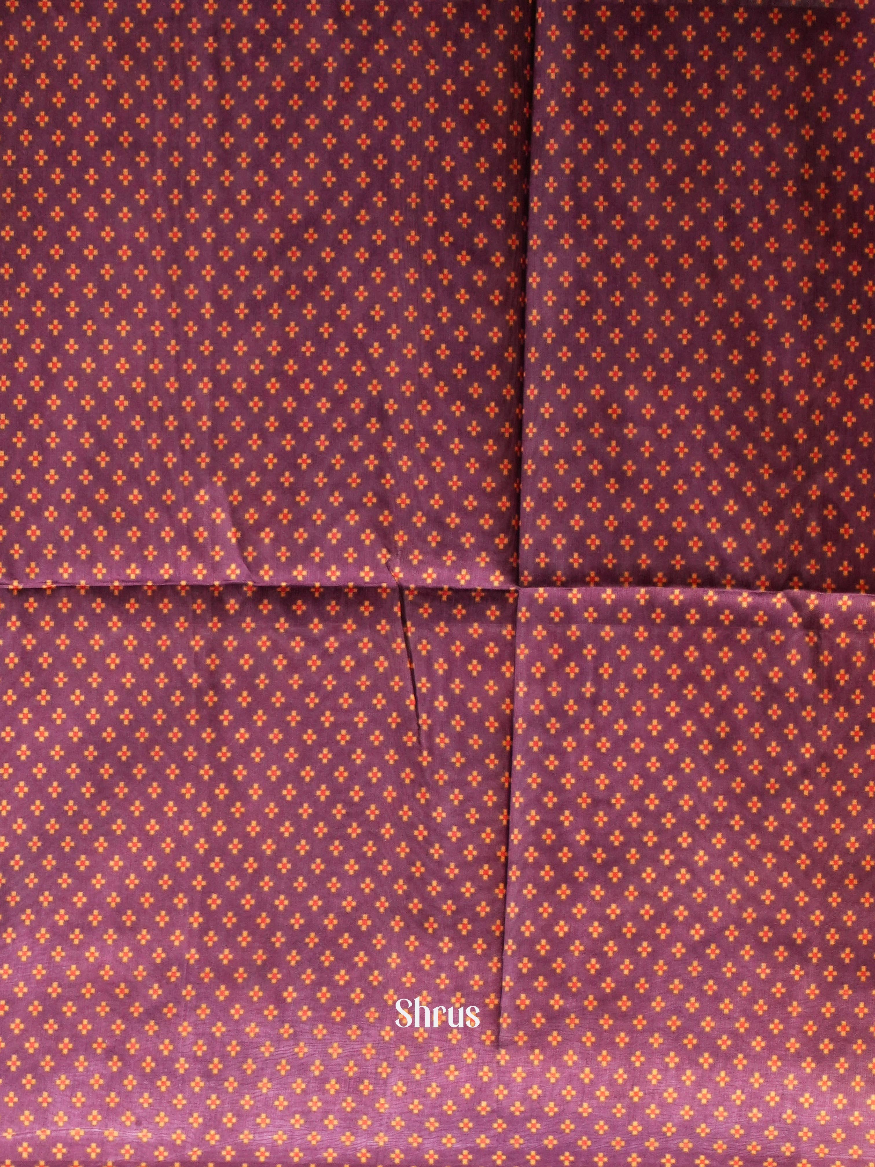 Dusty Pink & Purple - Champa semi tussar - Shop on Shrus.com