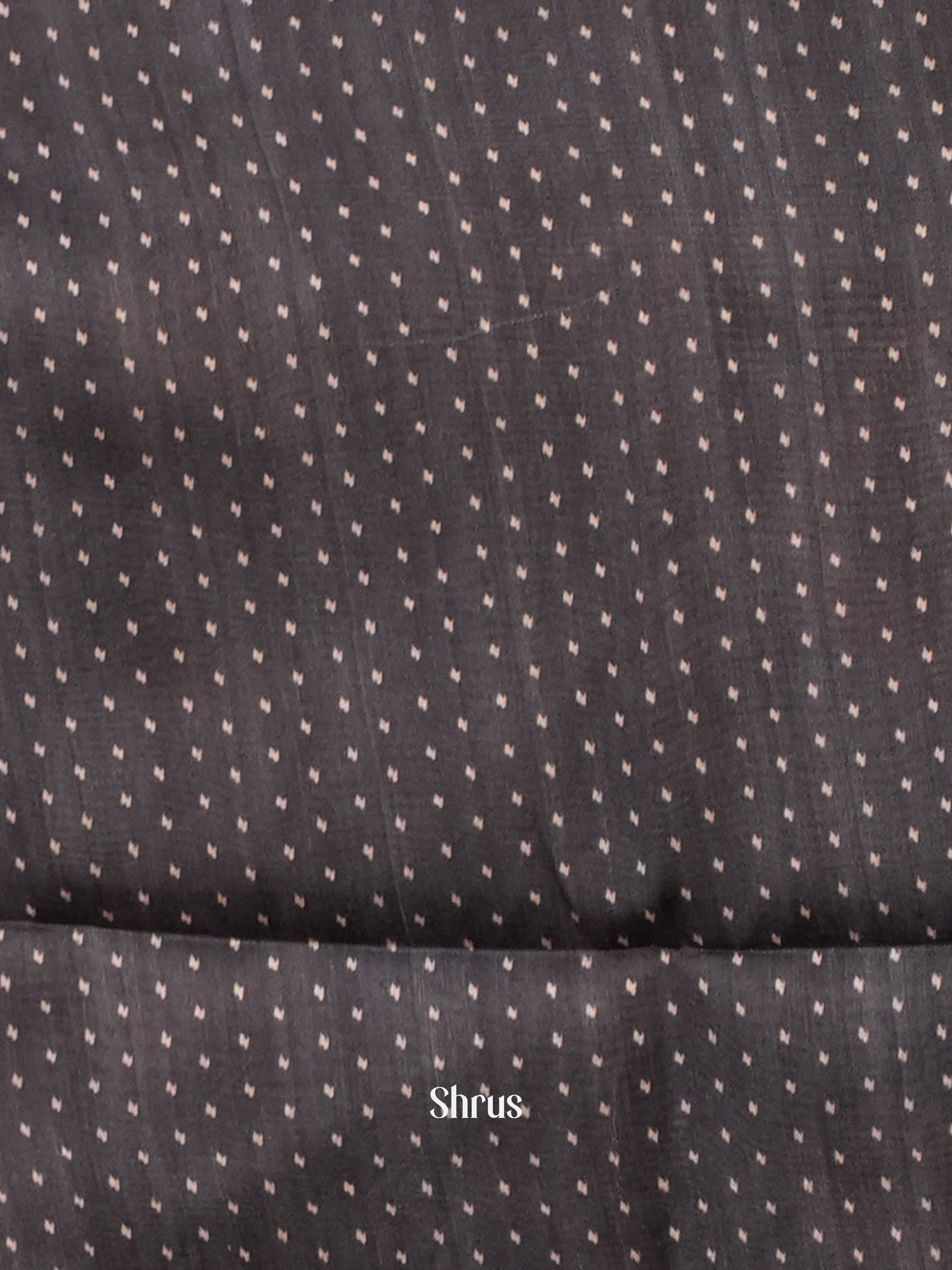 Brick & Black - Champa semi tussar Saree - Shop on Shrus.com