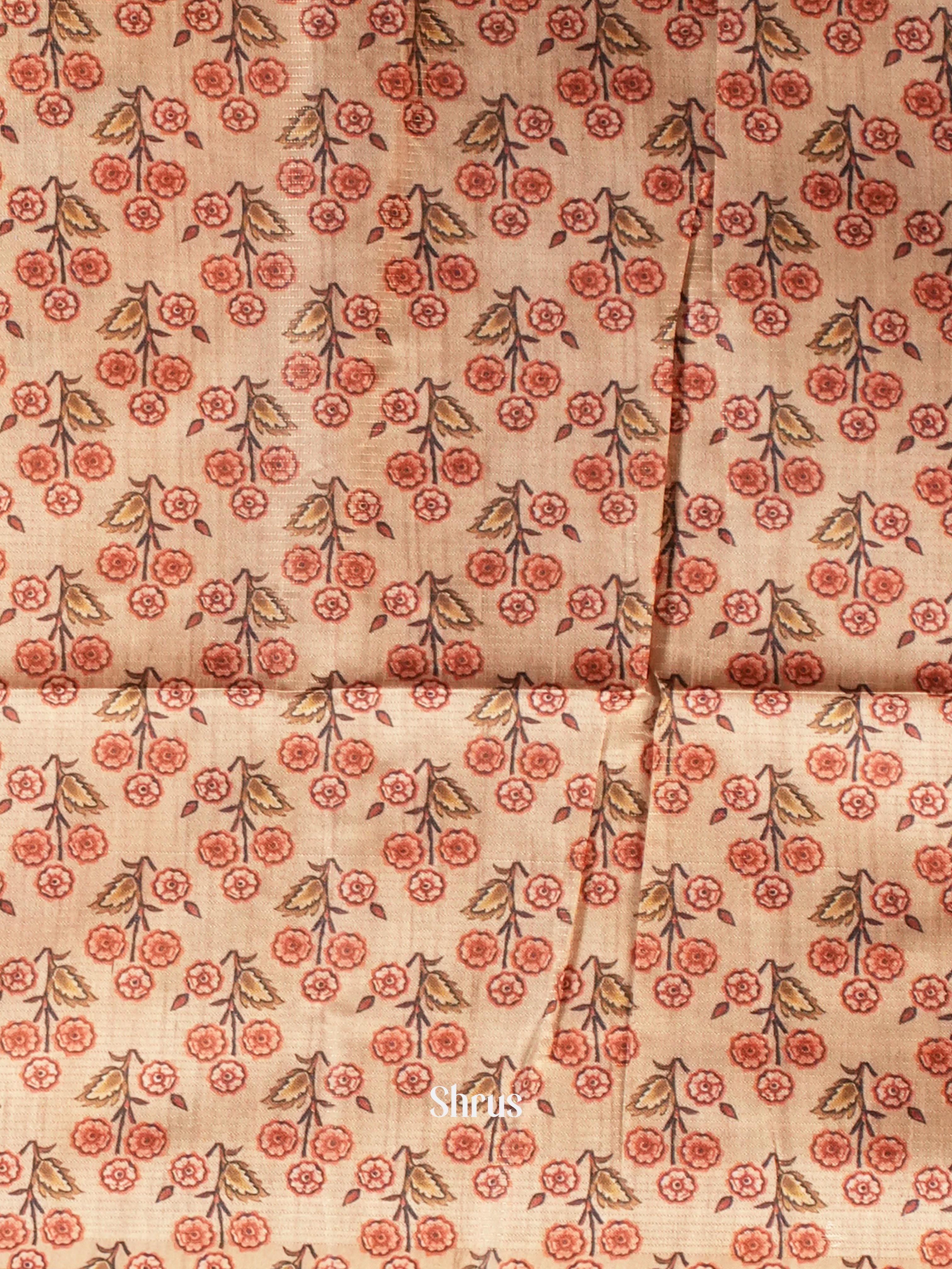 Black & Brown - Champa Semi tussar Saree - Shop on Shrus.com