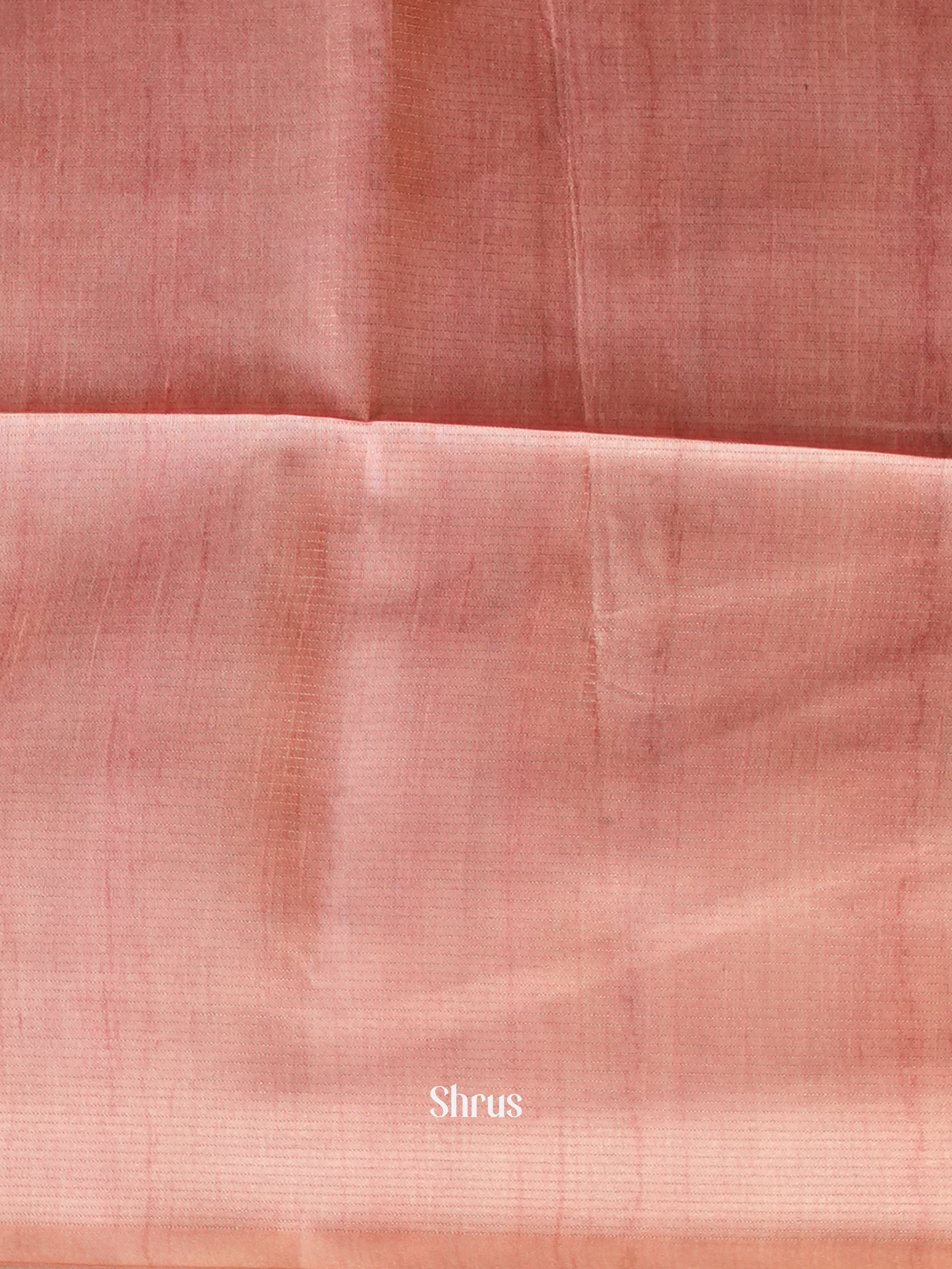 Brown - Champa Semi tussar - Shop on Shrus.com