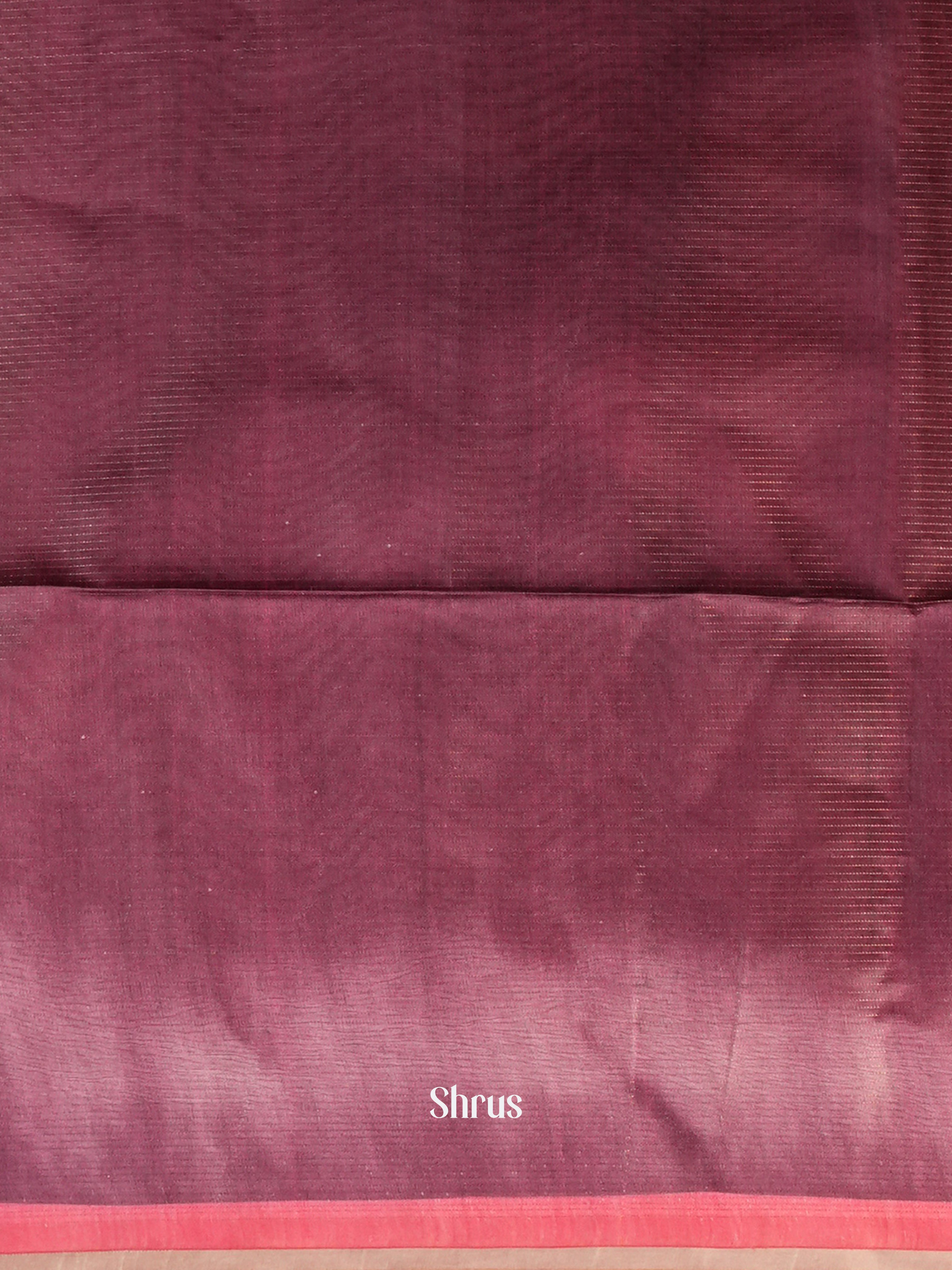 Peach & Wine - Champa Semi tussar - Shop on Shrus.com