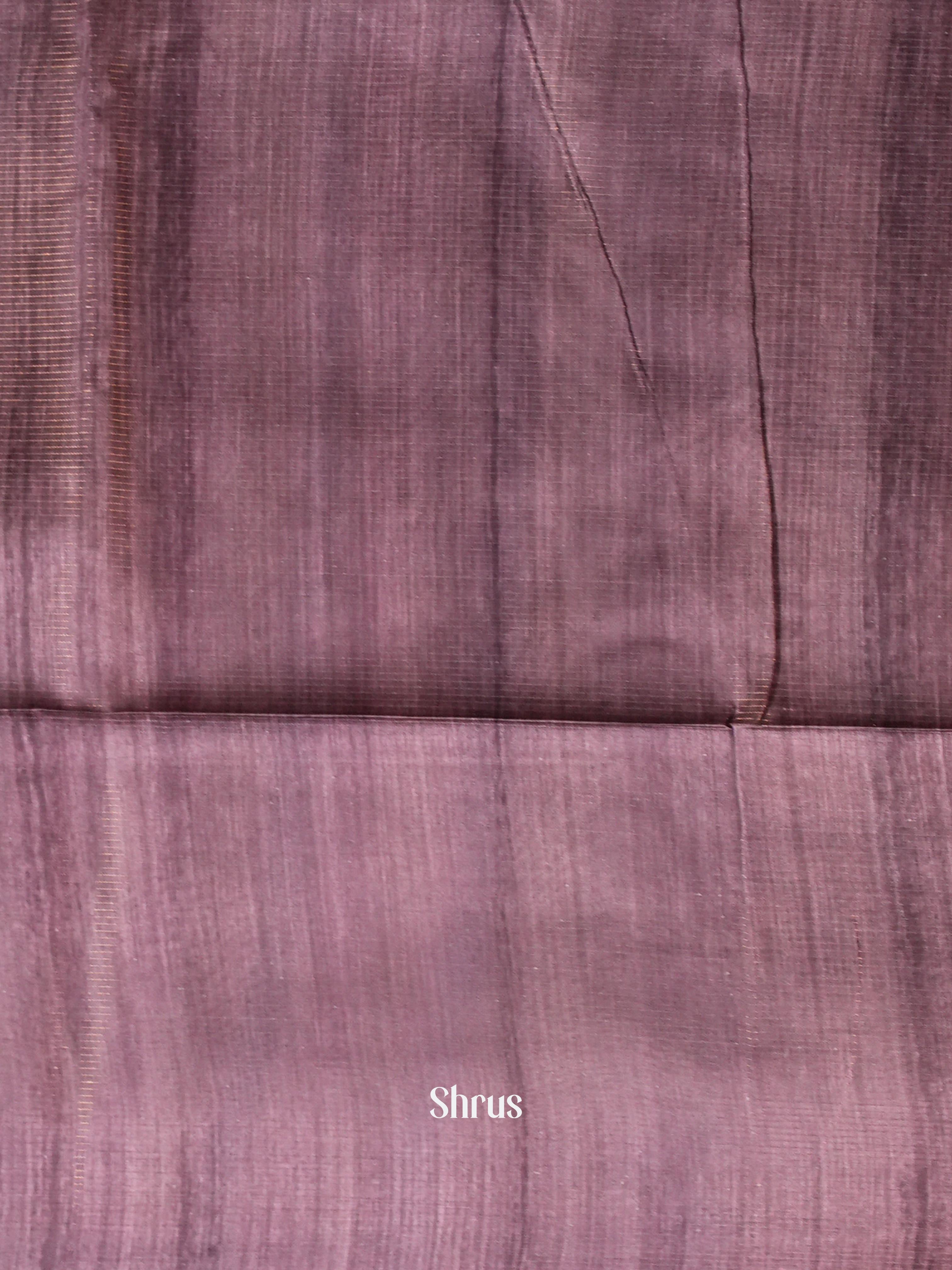 Mustard & Brown - Champa semi tussar - Shop on Shrus.com