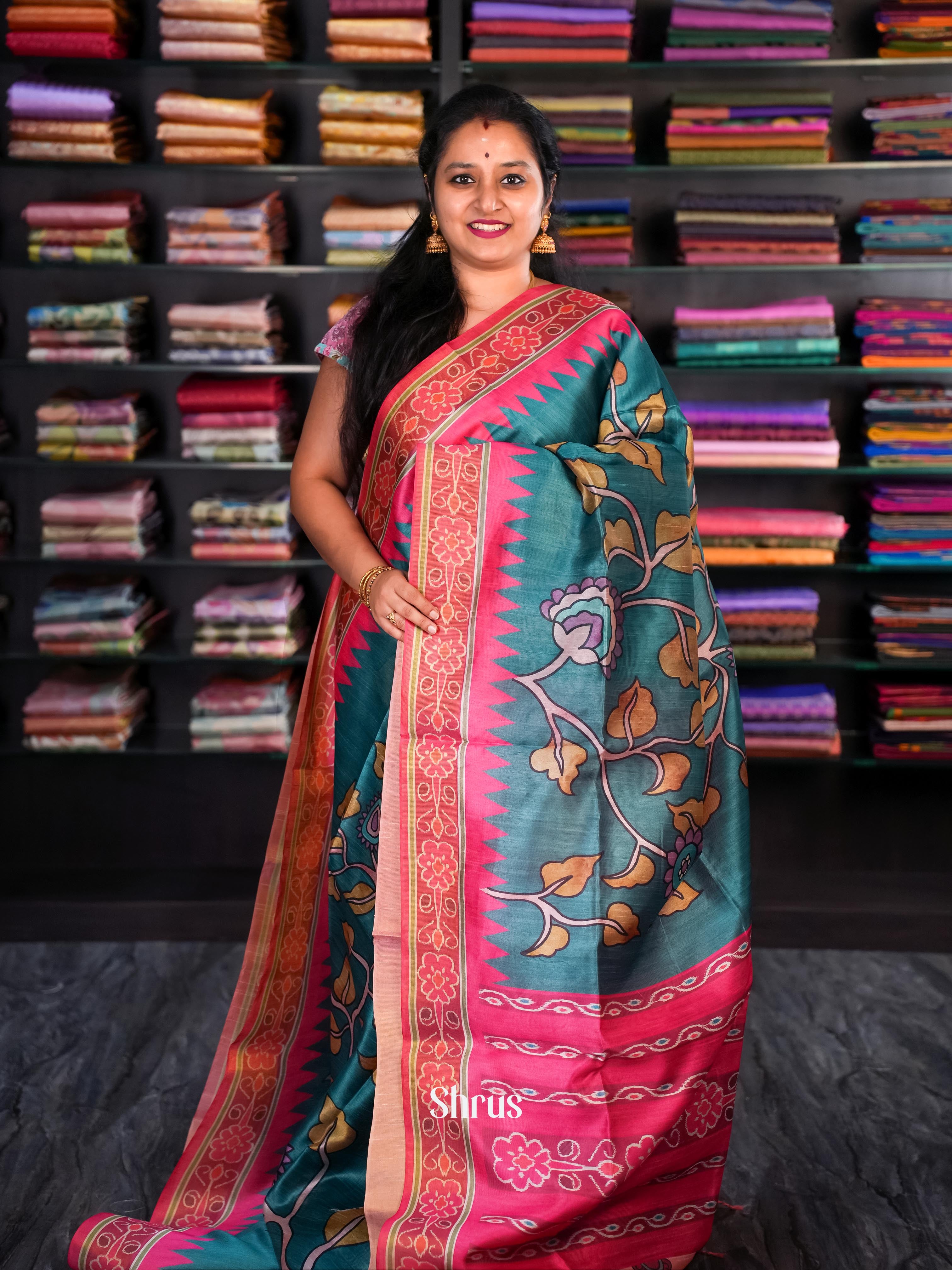 CIS16214 - Champa semi tussar - Shop on Shrus.com