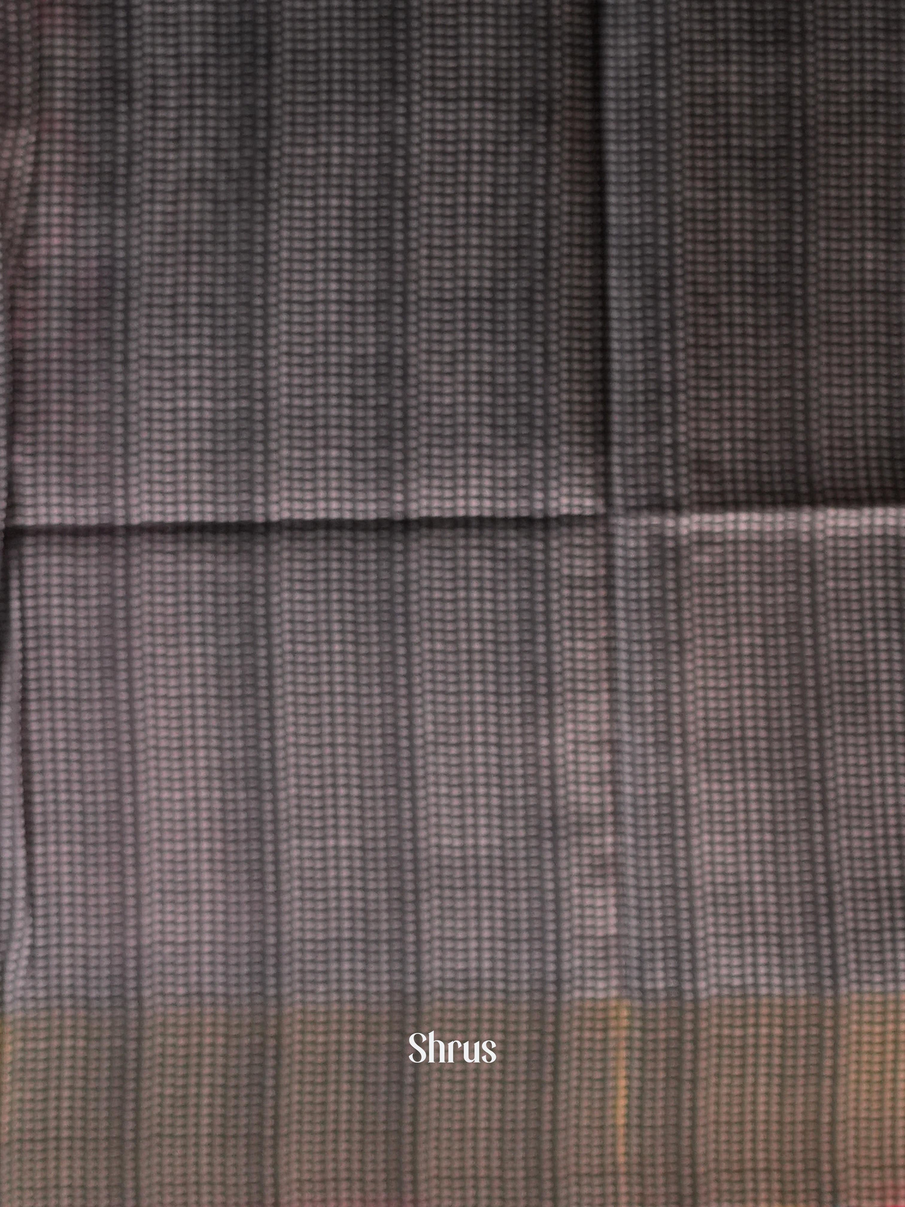 Brown & Black - Champa Semi tussar Saree - Shop on Shrus.com